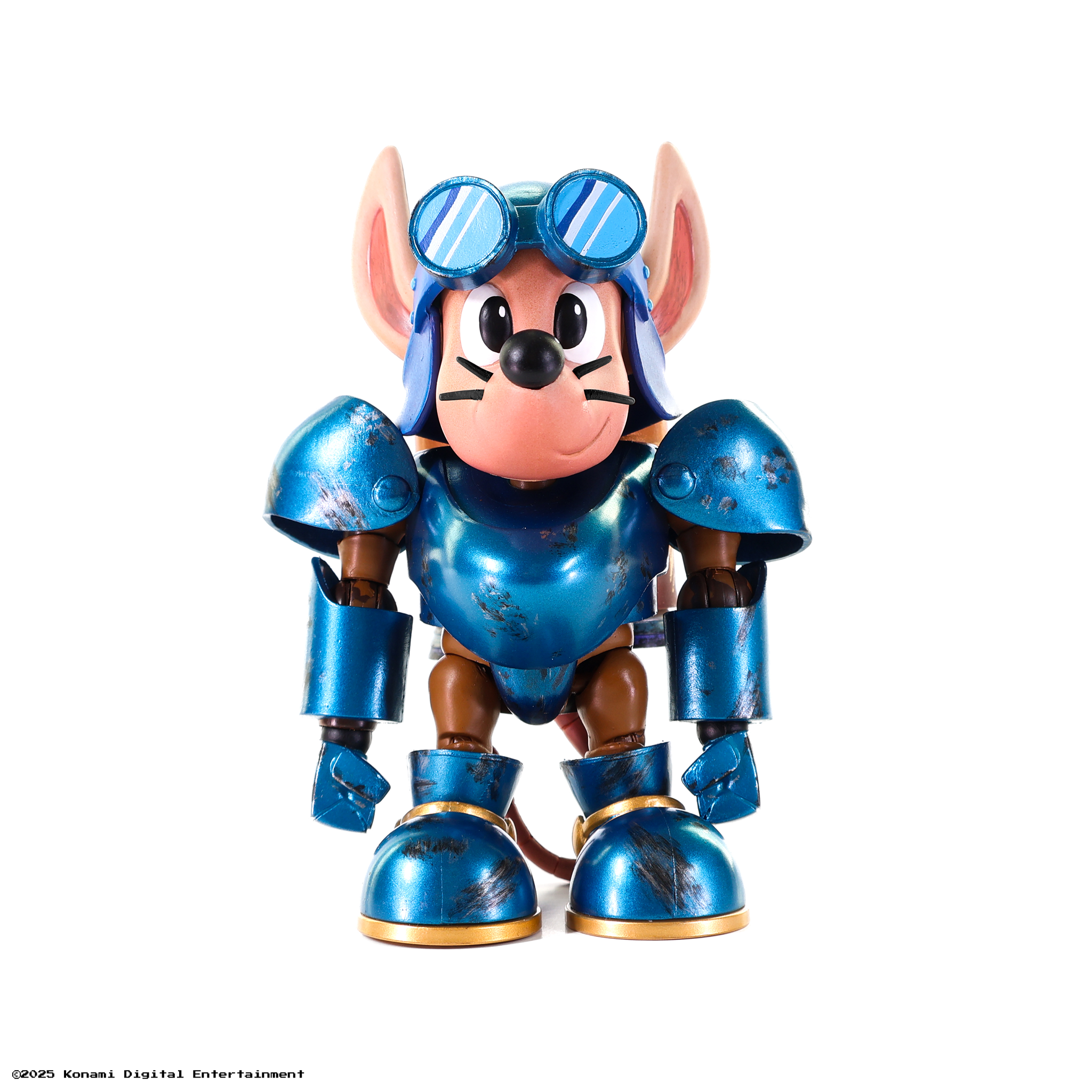 Premium DNA Rocket Knight Sparkster Battle Damage 1/12 Figure