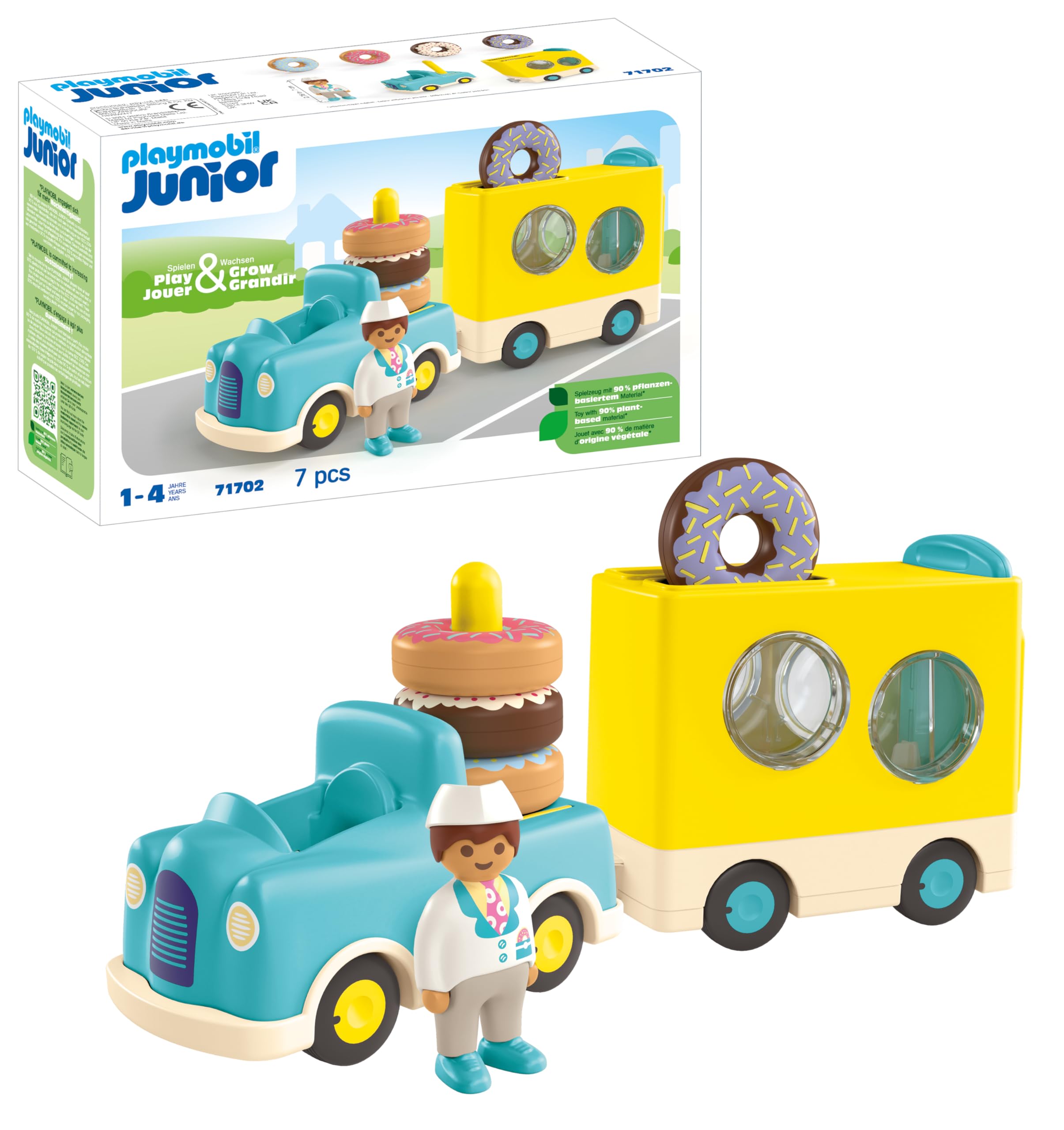 Playmobil Junior 71703 Parco Giochi Avventura Gioco 18 Pezzi 12M+