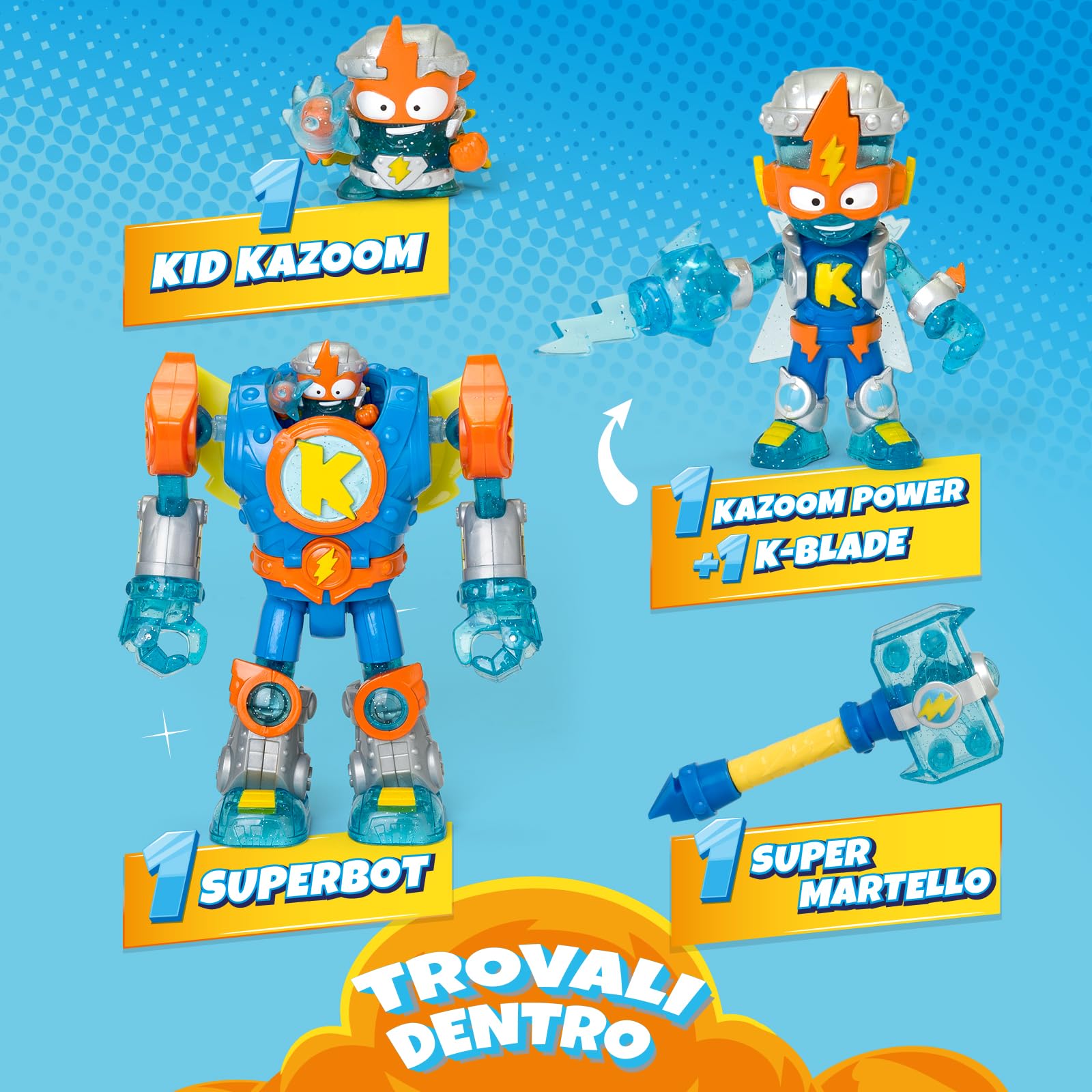SuperThings Guardians Kazoom Superbot robot Kazoom Kid figure