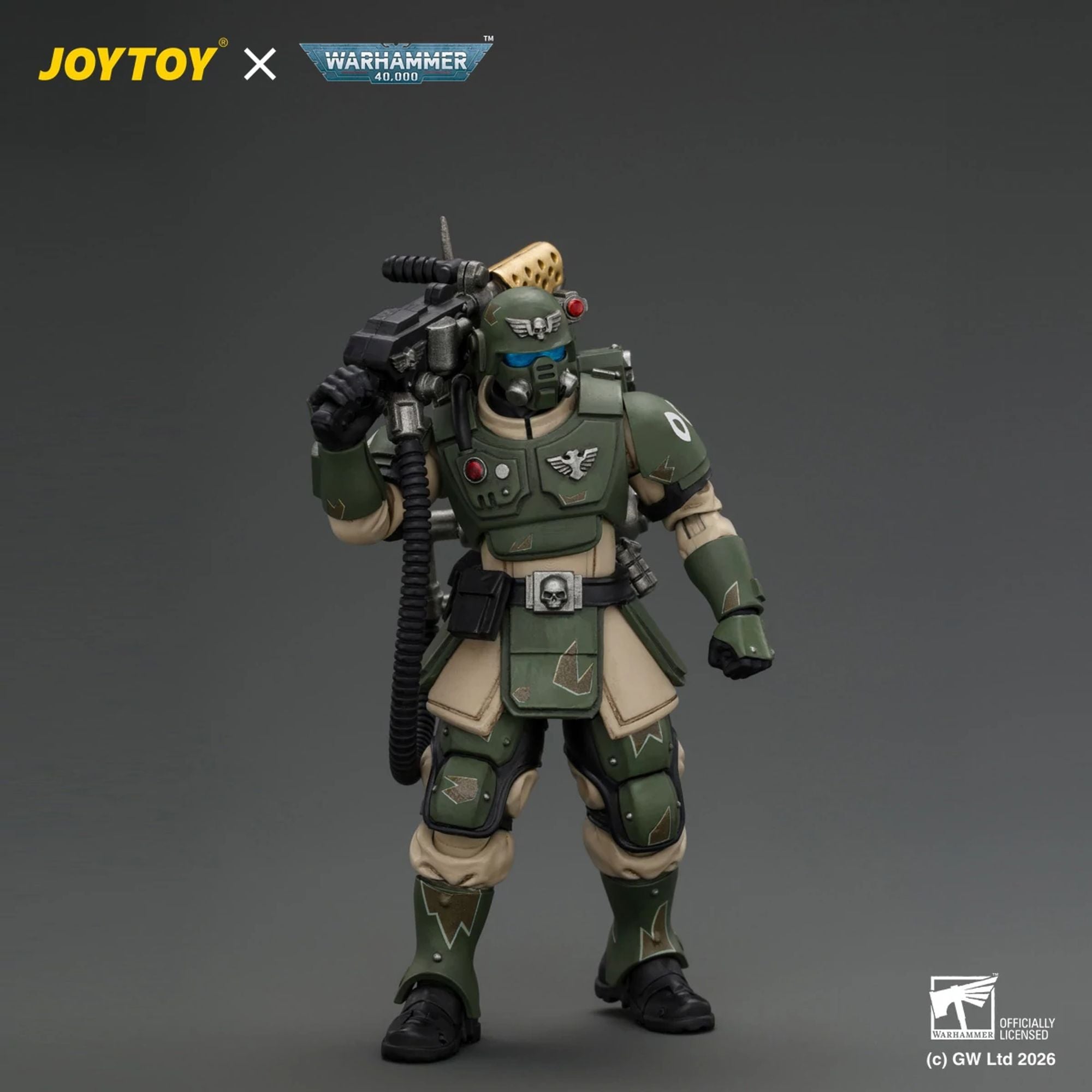 JoyToy Astra Militarum Kasrkin 2 action figure Flamer