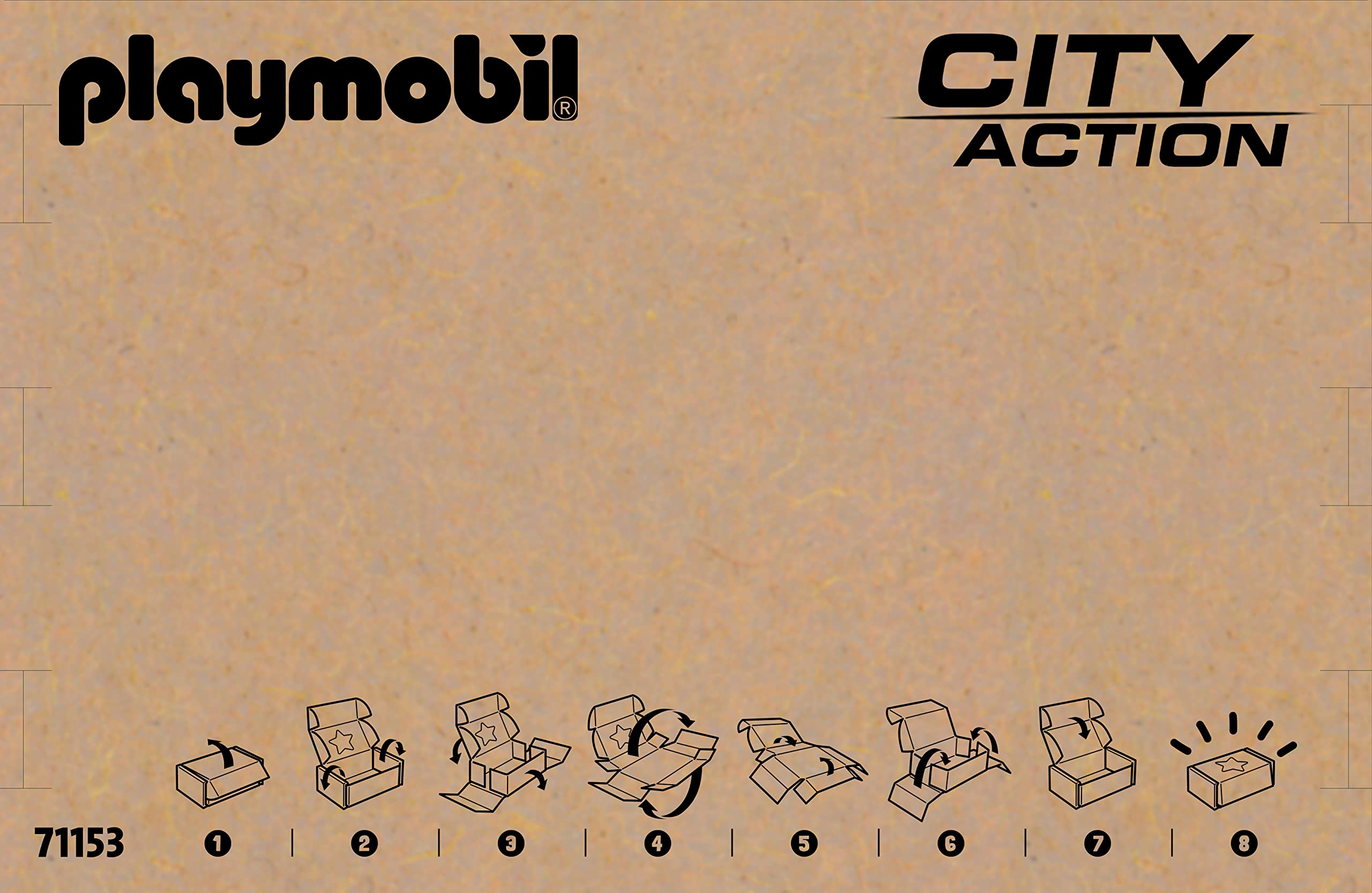 Playmobil City Action 71153 aeroporto con aeroplano playset 146 pezzi
