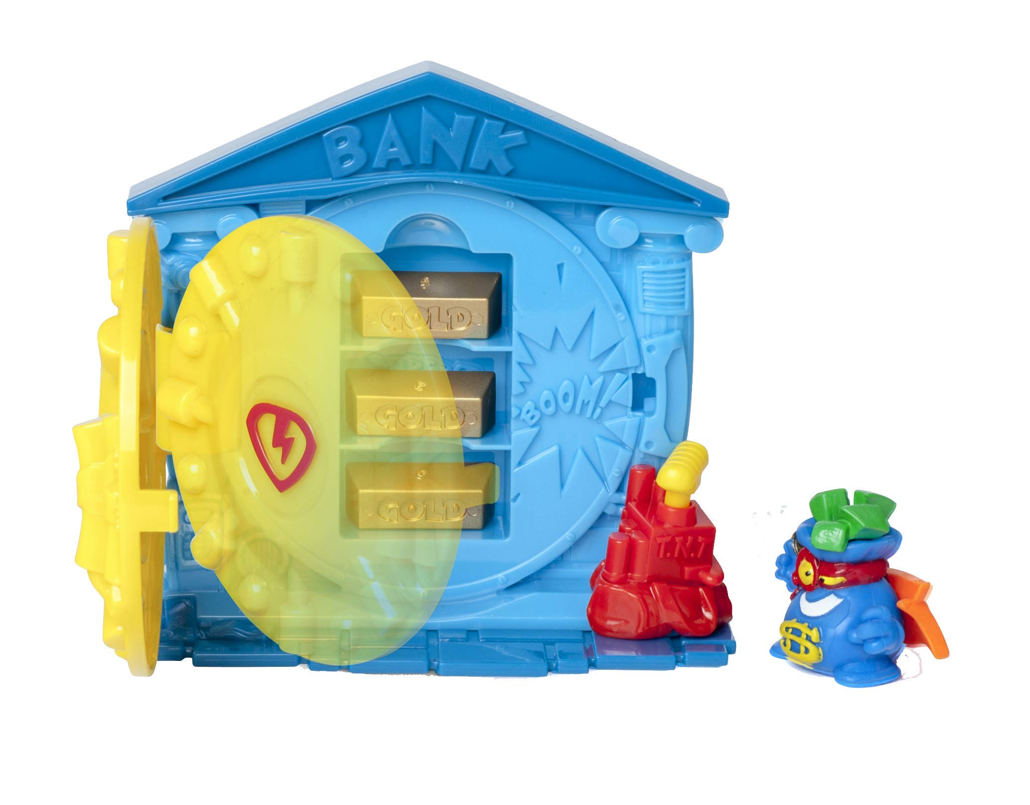 SuperThings Serie 5 Mission Bank Assault blister banca 2 figure