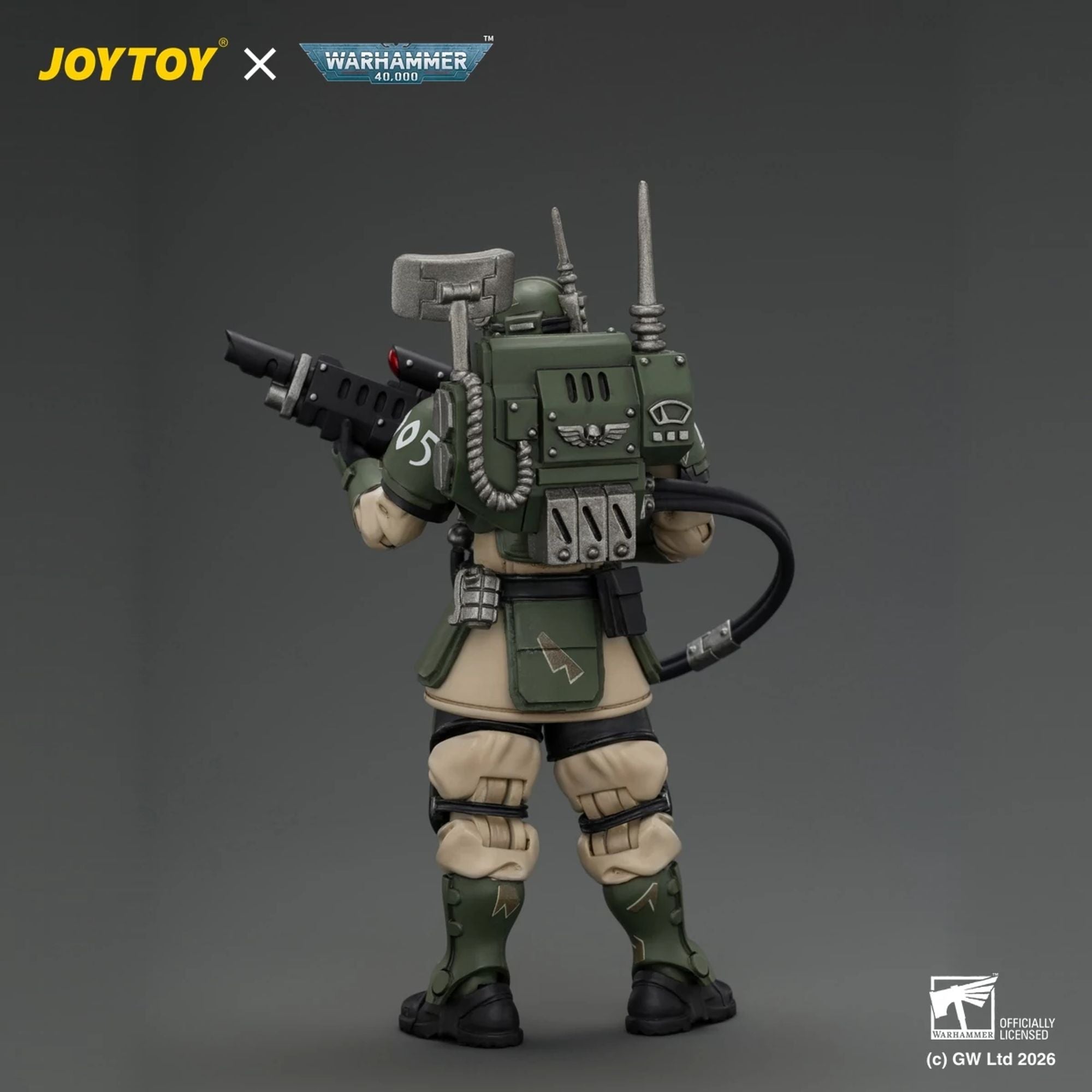 JoyToy Astra Militarum Kasrkin 3 action figure Warhammer