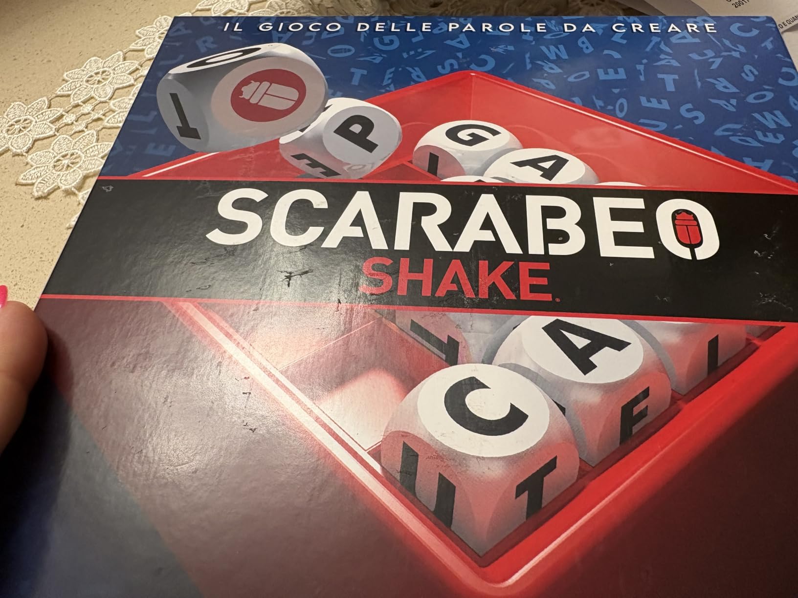 Spin Master Family Games Scarabeo Shake gioco da tavolo