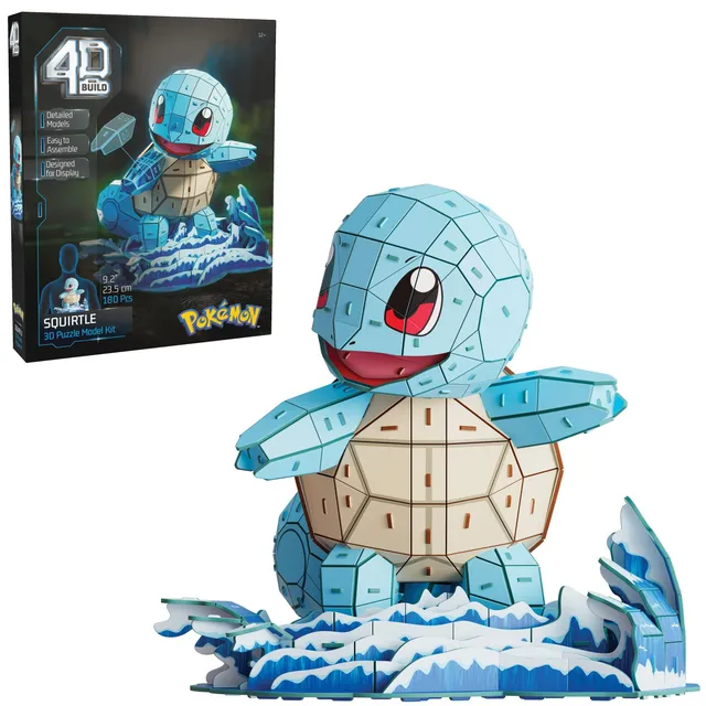 4D Build Pokémon Squirtle puzzle 3D 180 pezzi 12+