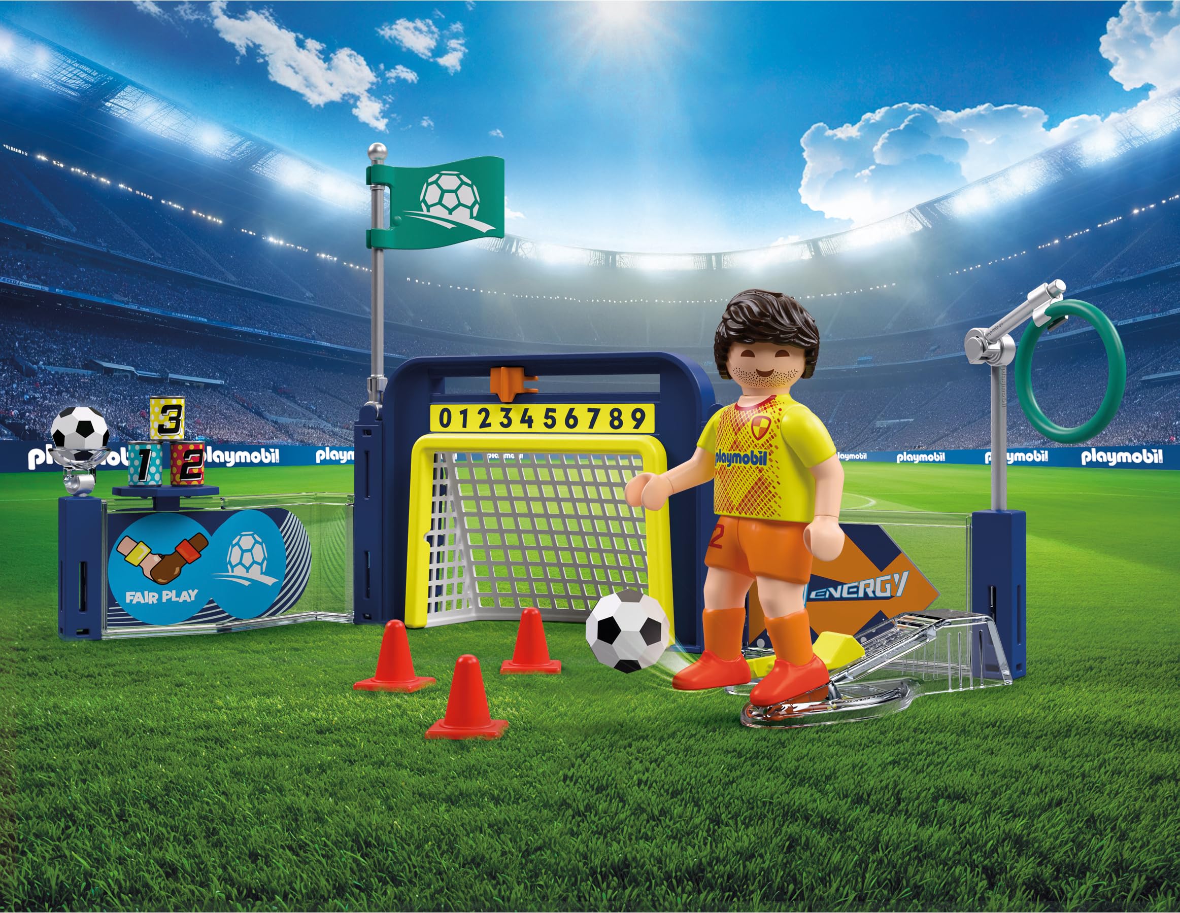 PLAYMOBIL My Life 72057 Stazione Allenamento Calcio Giocattolo 4 Anni