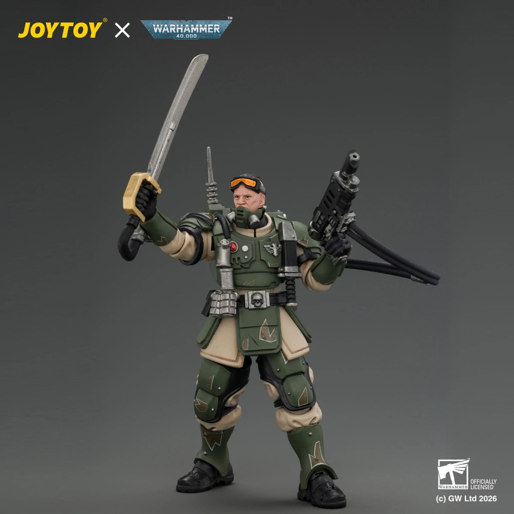 JoyToy Astra Militarum Kasrkin 7 action figure Warhammer 40K