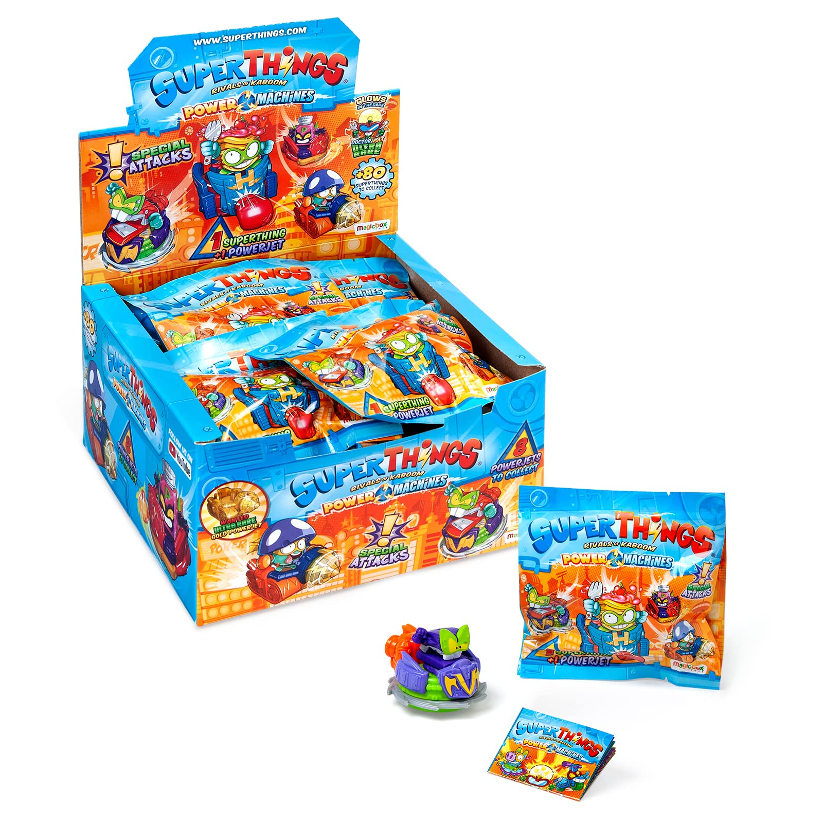 SUPERTHINGS Power Machines PowerJet veicoli collezione SuperThing