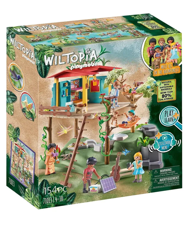 Playmobil Wiltopia 71013 casa albero amazzonica animali 154 pezzi