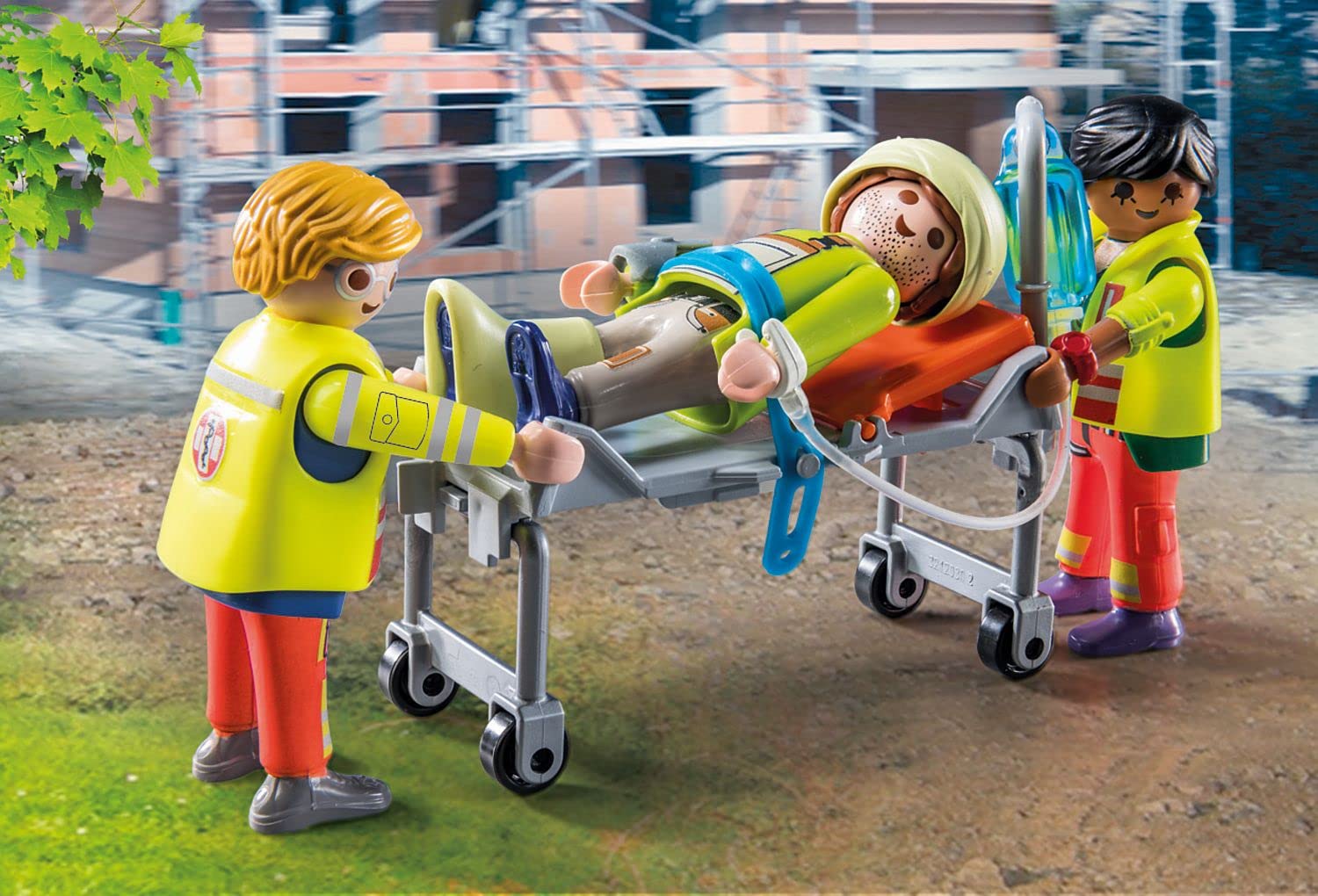 PLAYMOBIL City Life 71202 Ambulanza Giocattolo con Luci e Suoni