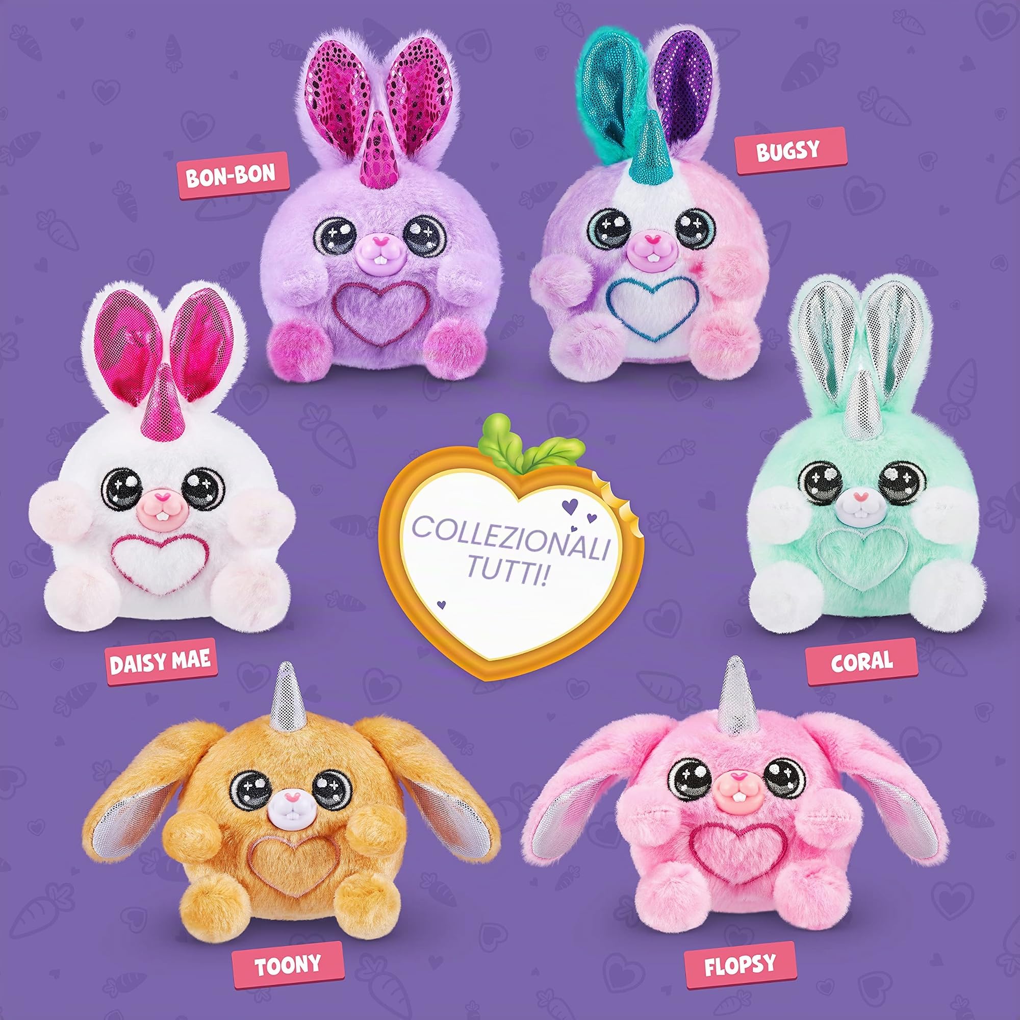 Rainbocorns Bunnycorn Surprise confezione 2 peluche uova
