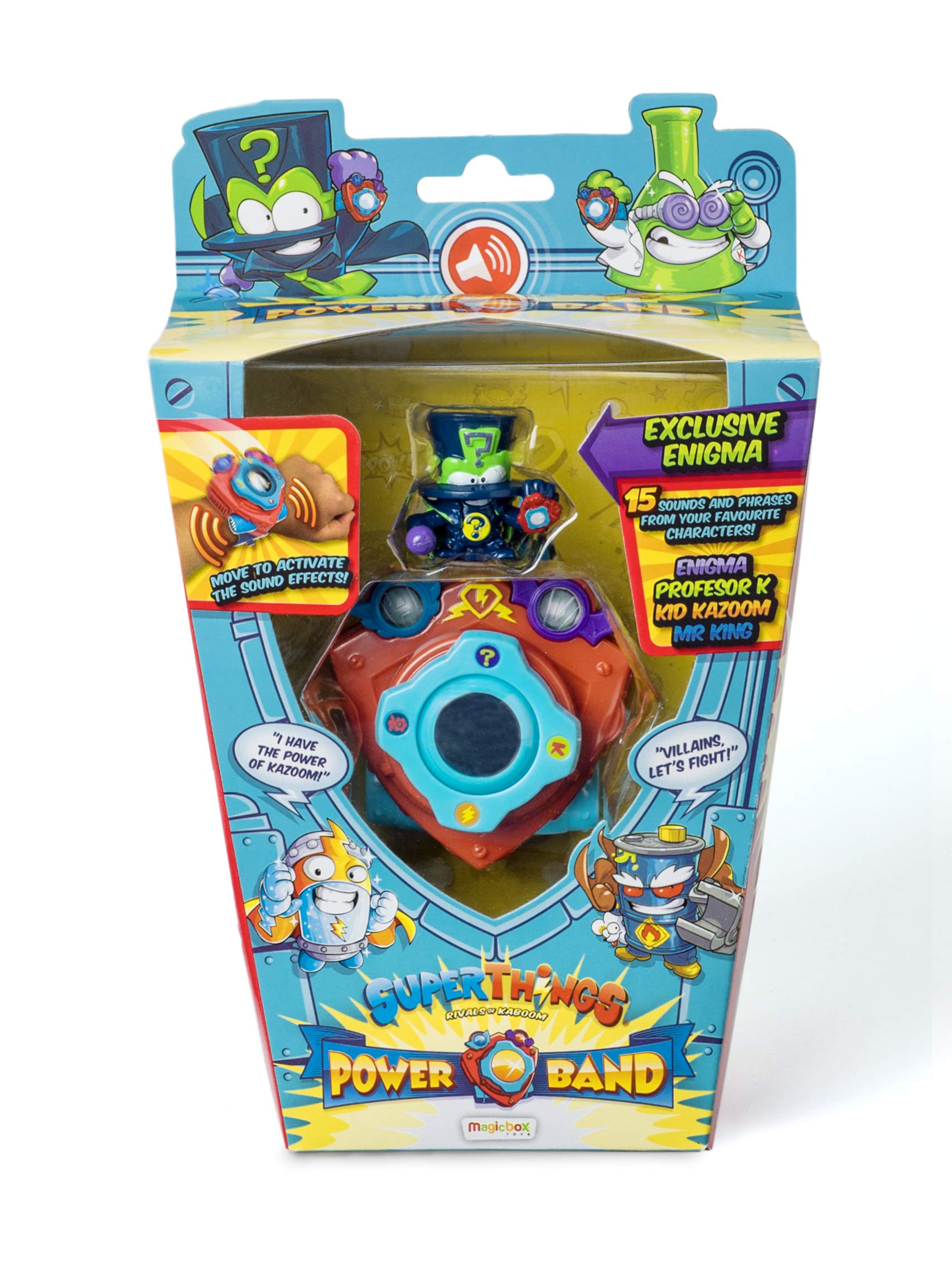 SUPERTHINGS Power Band bracciale luminoso sonoro con Enigma ultra-raro