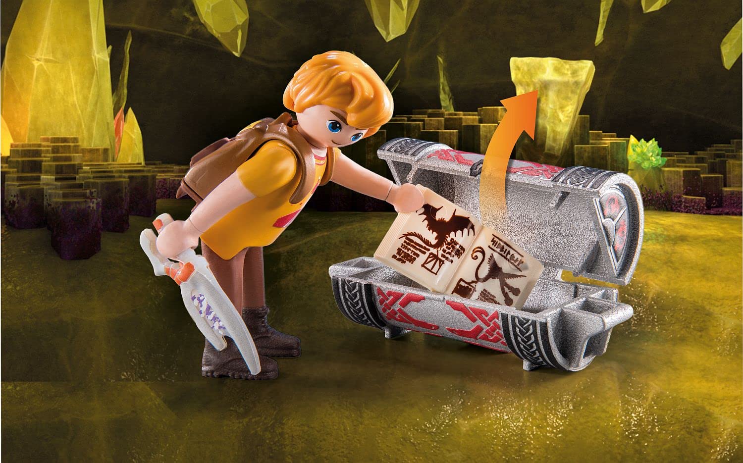 Playmobil Dinosauri e Draghi 71081 Thunder e Tom drago