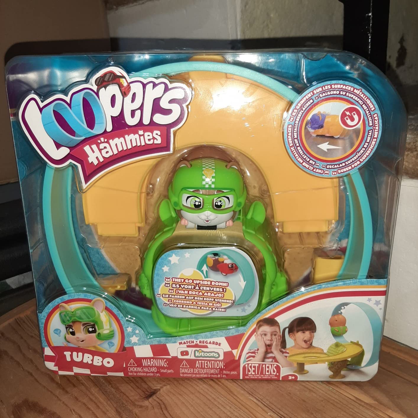 Imc Toys Loopers Hammies Turbo criceto interattivo pista