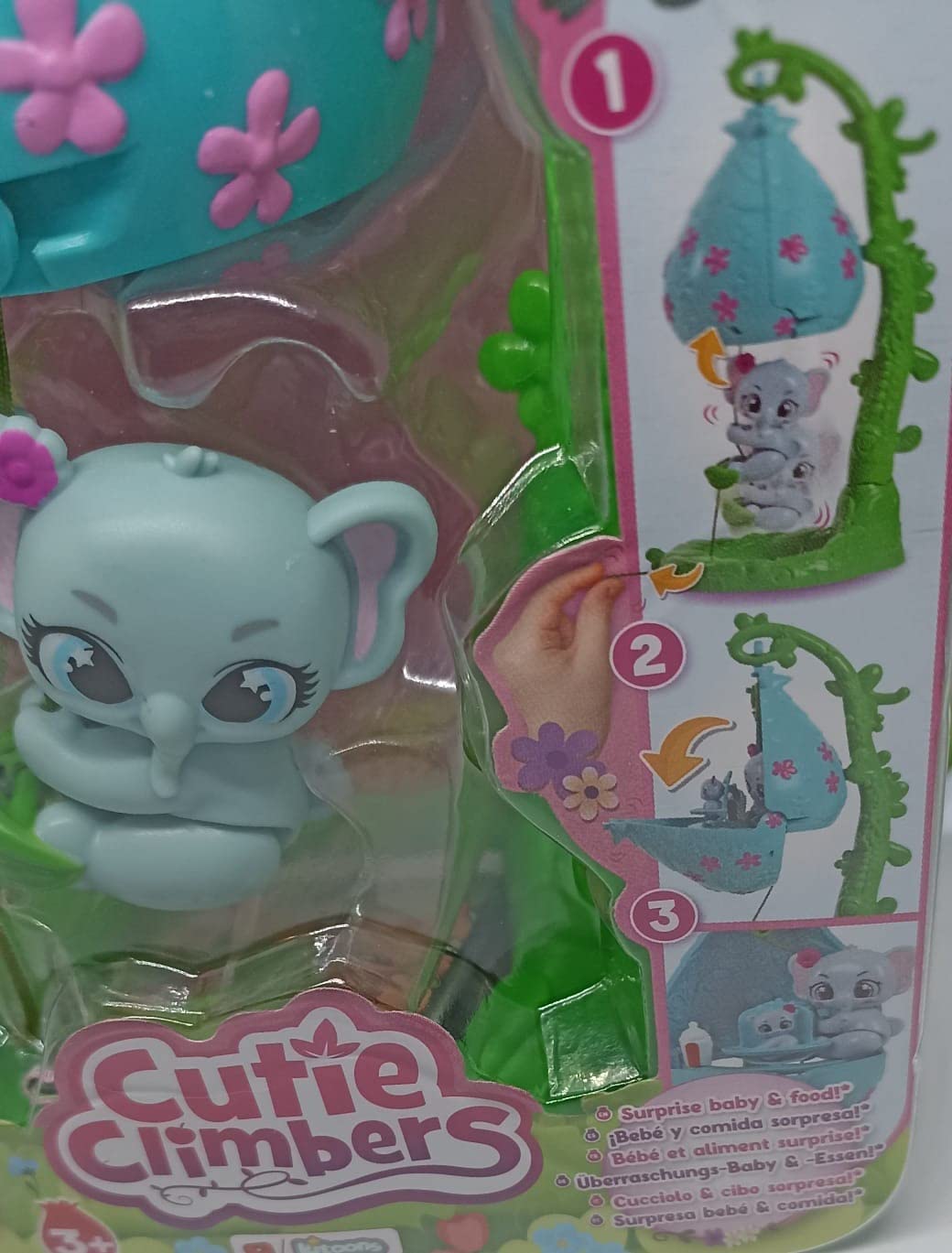 Cutie Climbers Fruitties family pack casetta fiore Dara