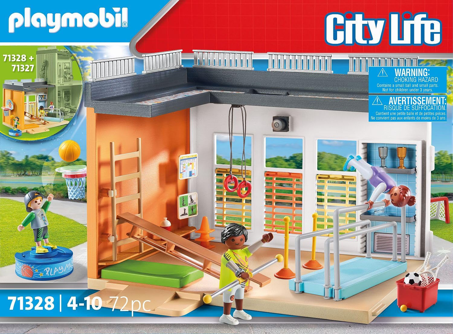 Playmobil City Life 71328 Palestra Attrezzata 72 Pezzi