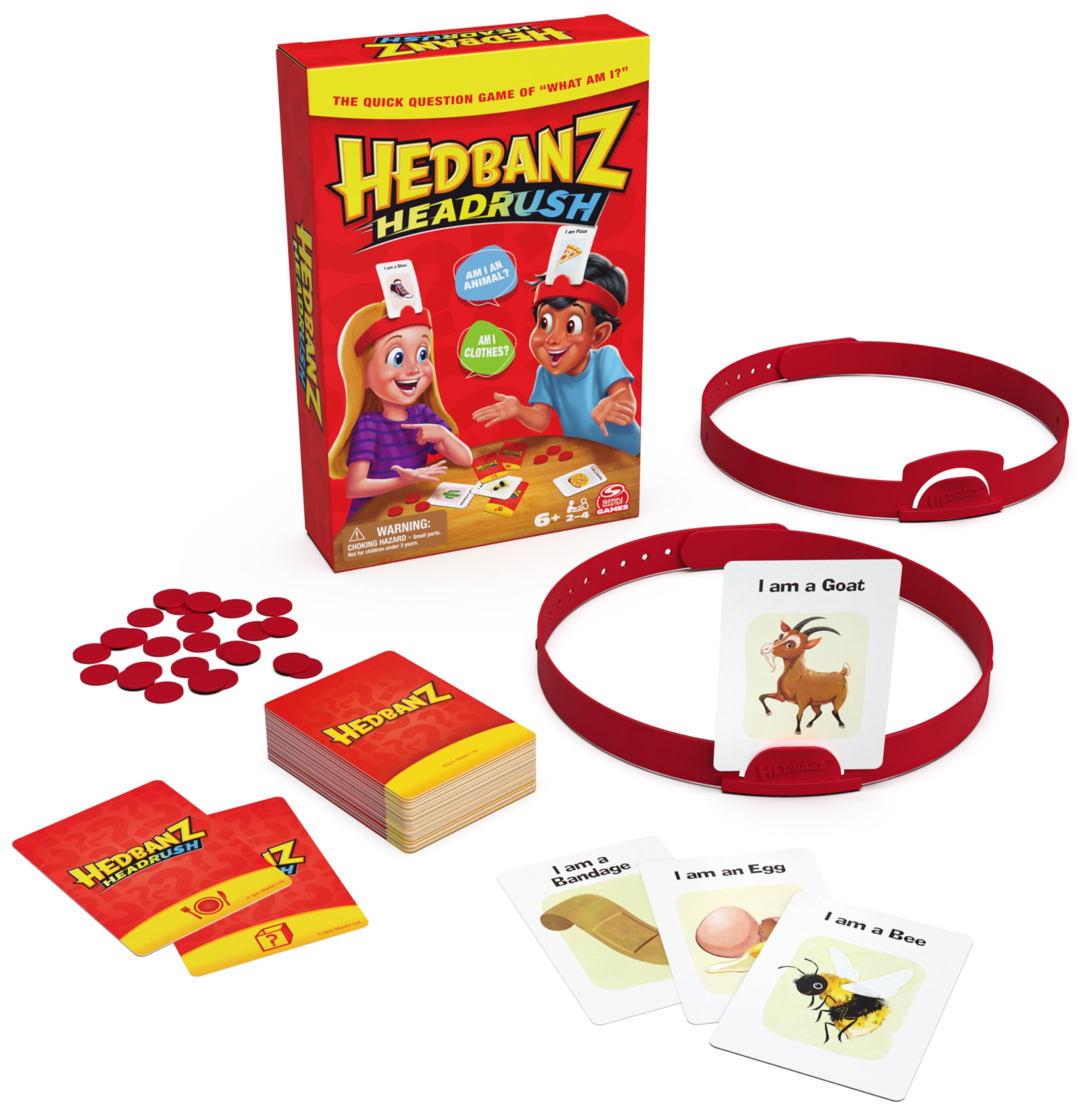 Spin Master Family Games Essere o Non Essere gioco da tavolo da viaggio 6+ anni