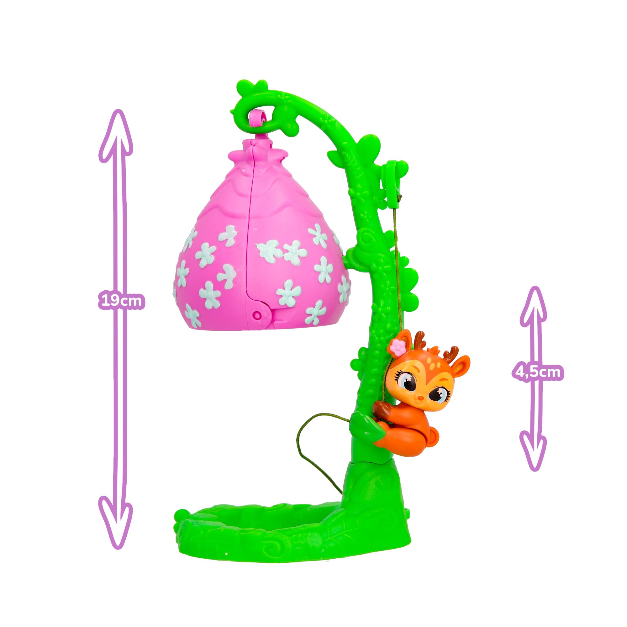 Cutie Climbers Fruitties family pack casetta fiore Dara
