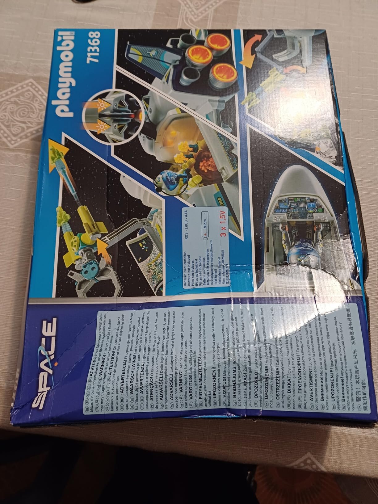 PLAYMOBIL Space 71368 Shuttle Spaziale Giocattolo 72 Pezzi