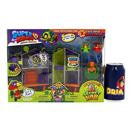 Superthings Adventure Secret Lab Attack Playset Laboratorio