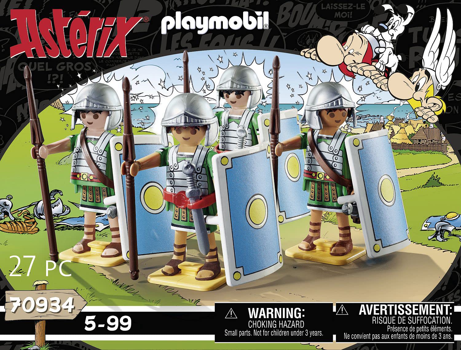 PLAYMOBIL Asterix 70934 Truppe Romane set 27 pezzi