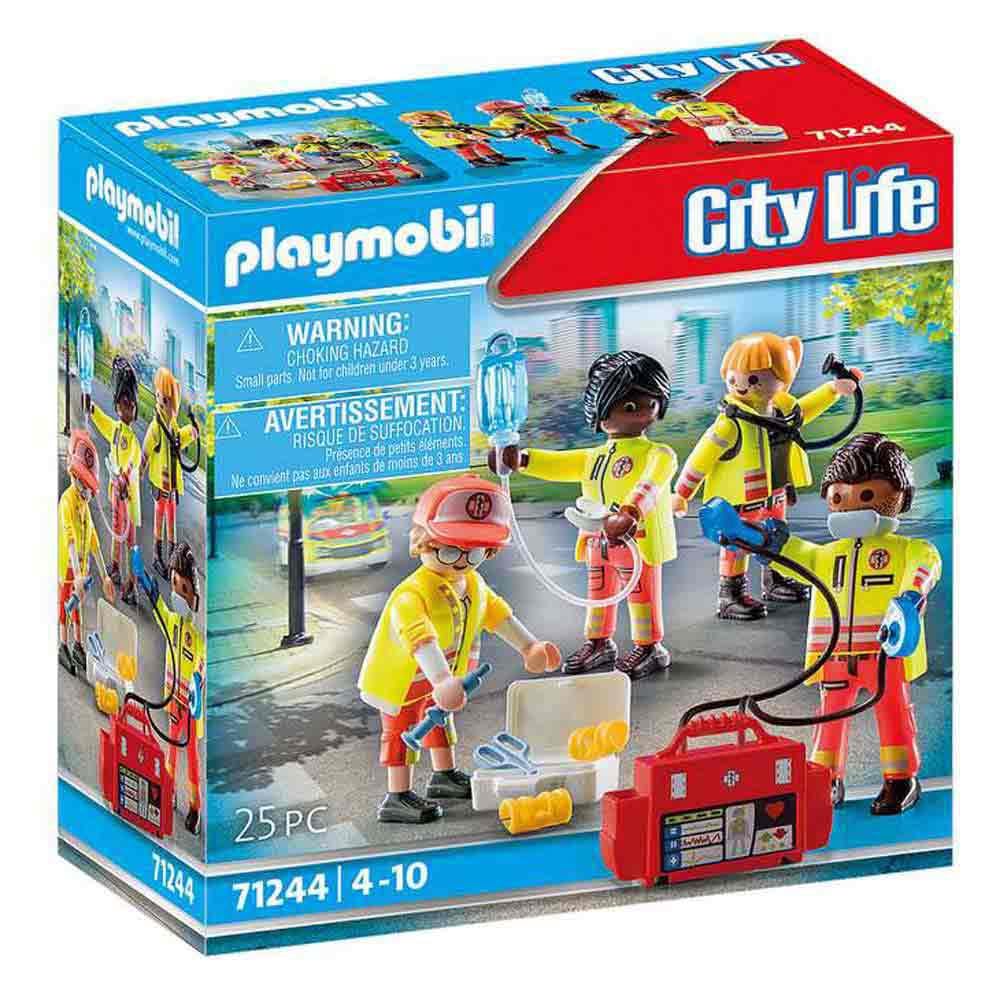 PLAYMOBIL City Life 71244 Team di Soccorso playset 25 pezzi