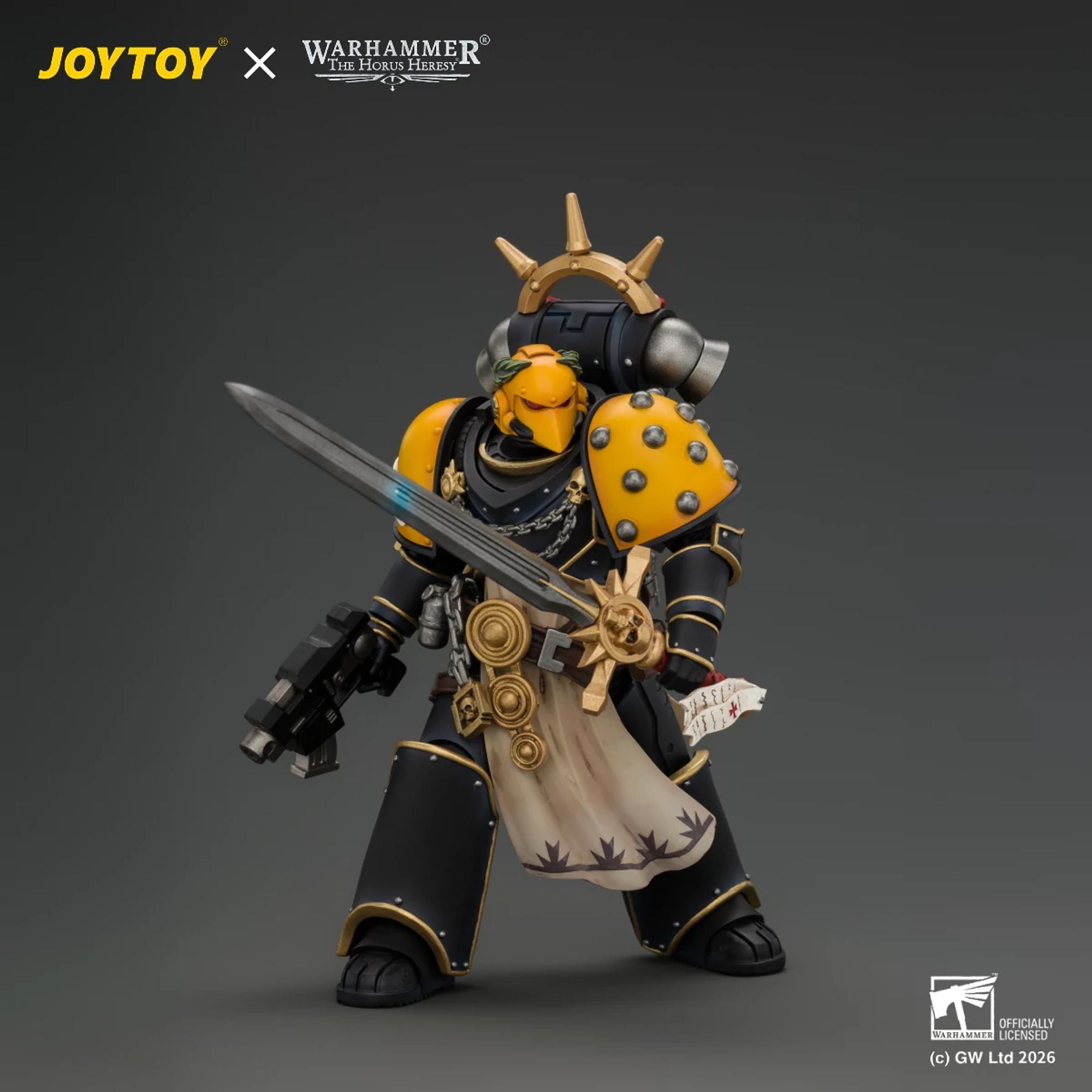 JoyToy Imperial Fists Champion Consul action figure 12cm