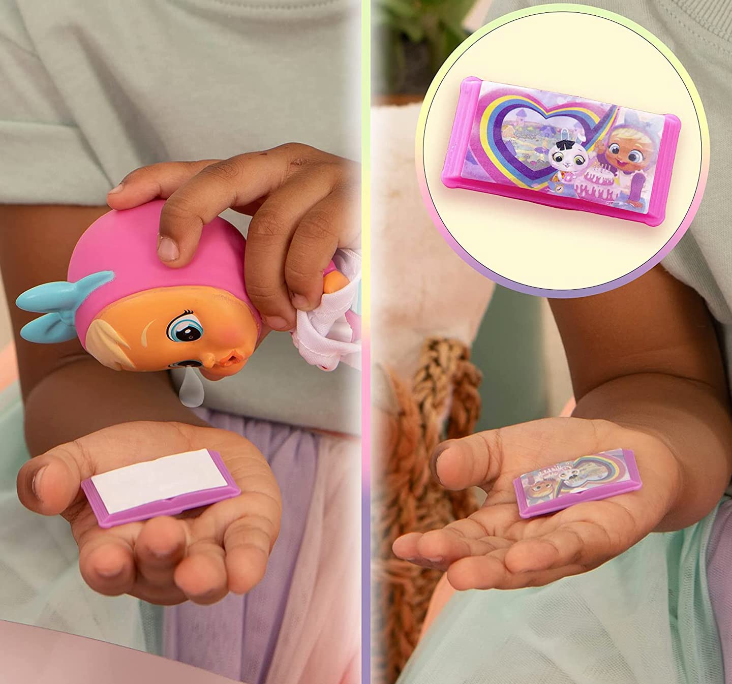 Cry Babies Magic Tears Casetta Castello Mini Bambola Sorpresa 8 Pezzi