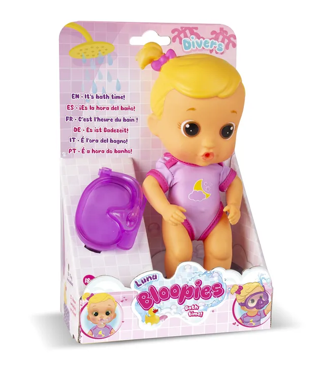 IMC Toys Bloopies Divers Luna Bambola Bagnetto 2+ Anni