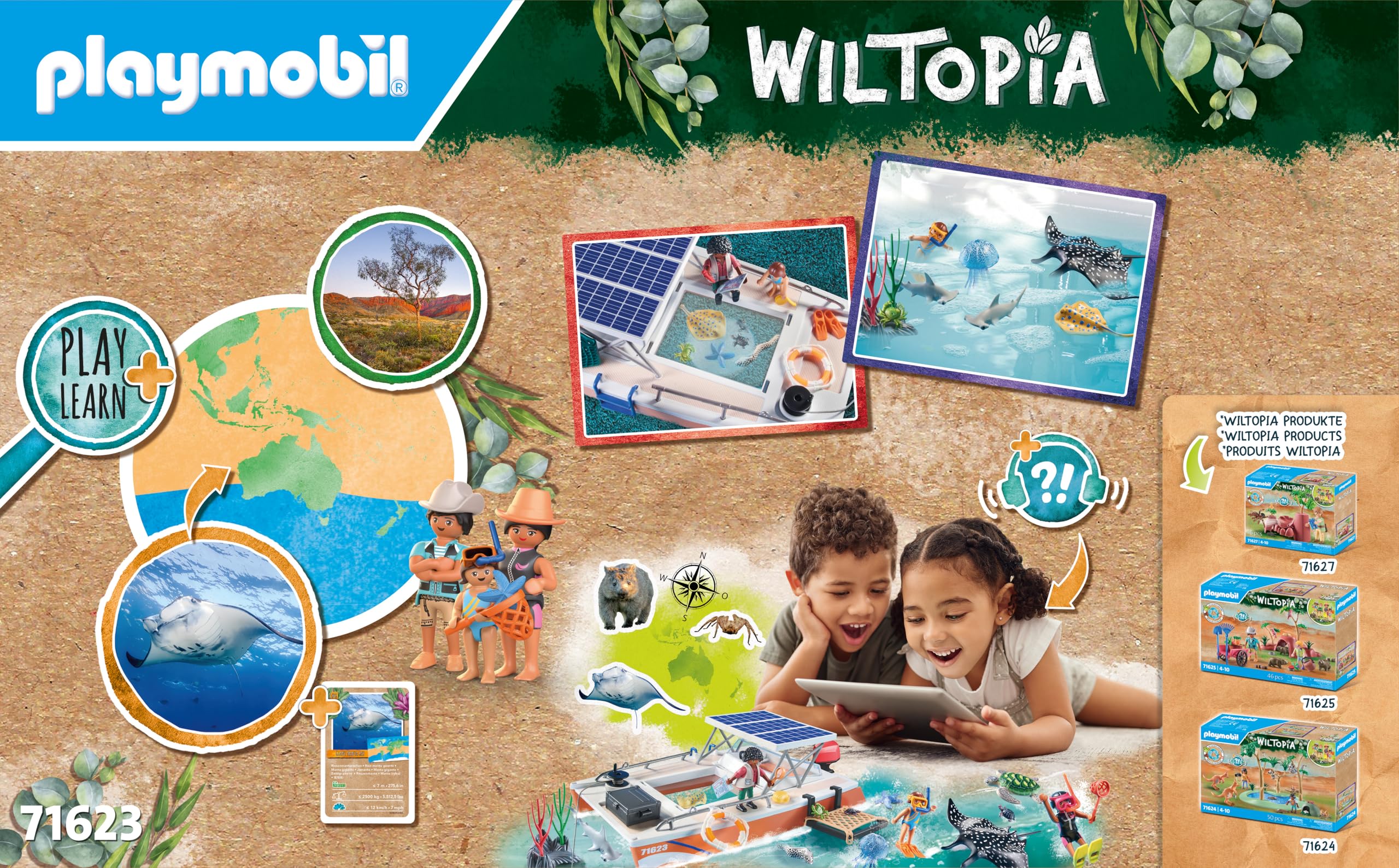 Playmobil Wiltopia 71623 Grande Barriera Corallina 67 pezzi