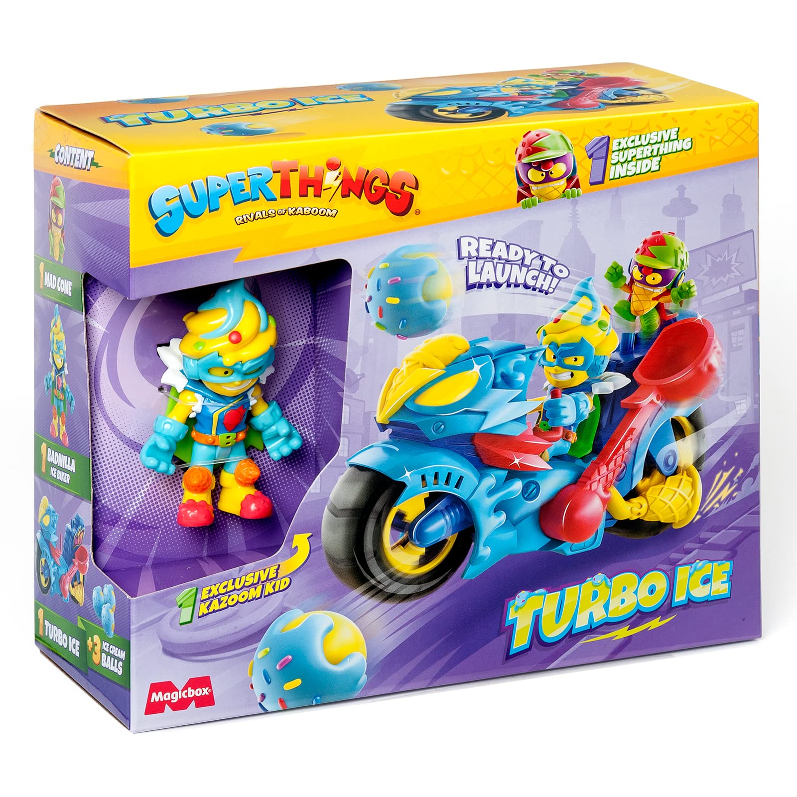 Superthings Guardians of Kazoom Turbo Ice Veicolo