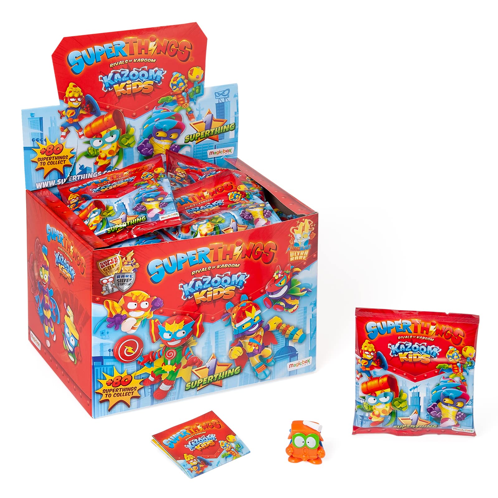 SUPERTHINGS Kazoom Kids box 50 one packs personaggi serie