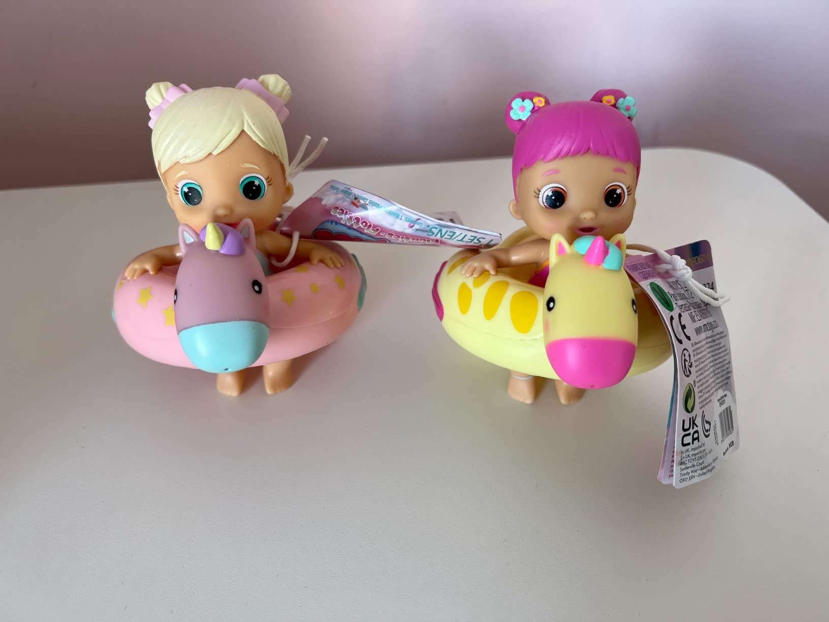 BLOOPIES Floaties Roxy e Lina bambole bagnetto 2 pezzi
