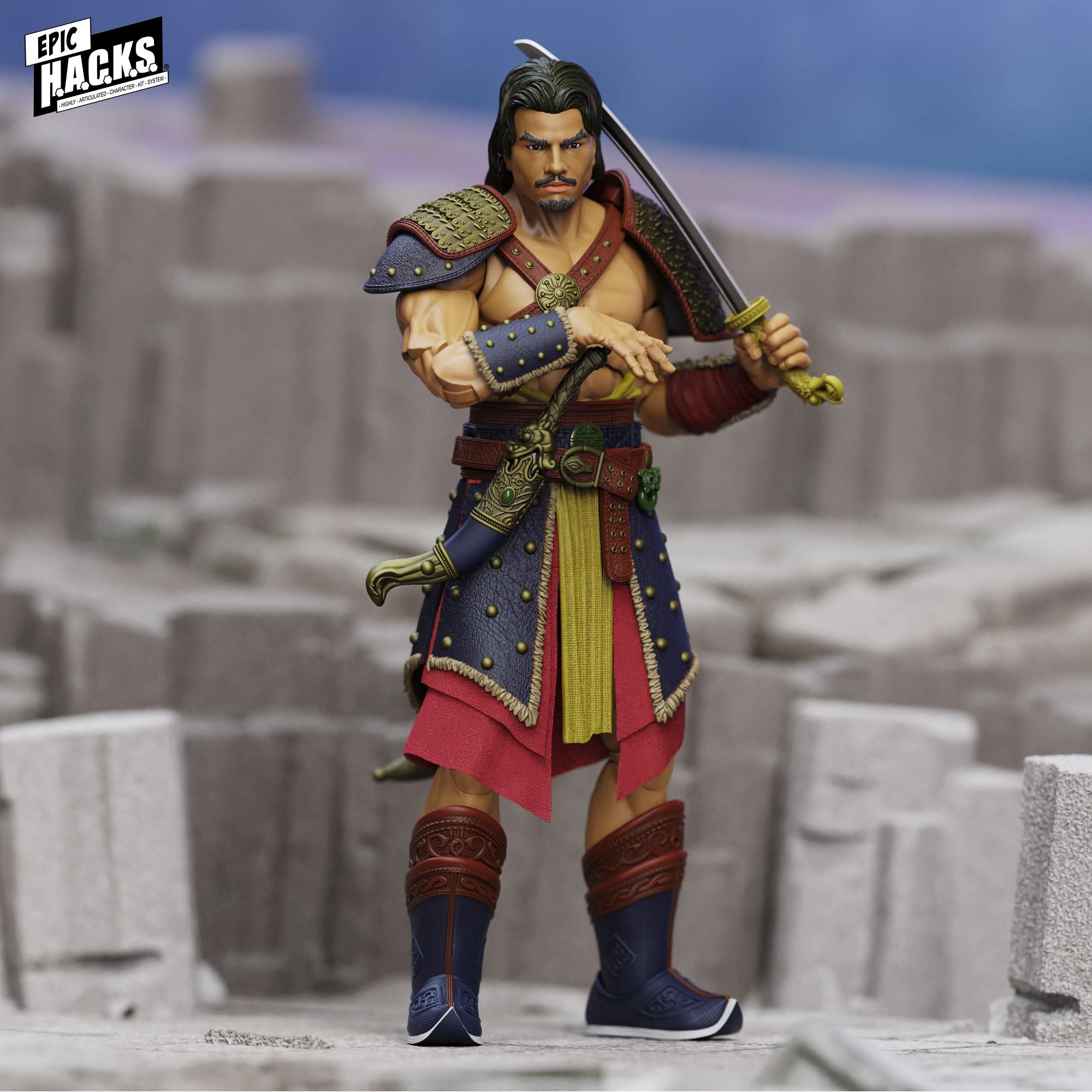 Boss Fight EPIC HACKS Delger action figure 1/12 Bat Beast Tamer