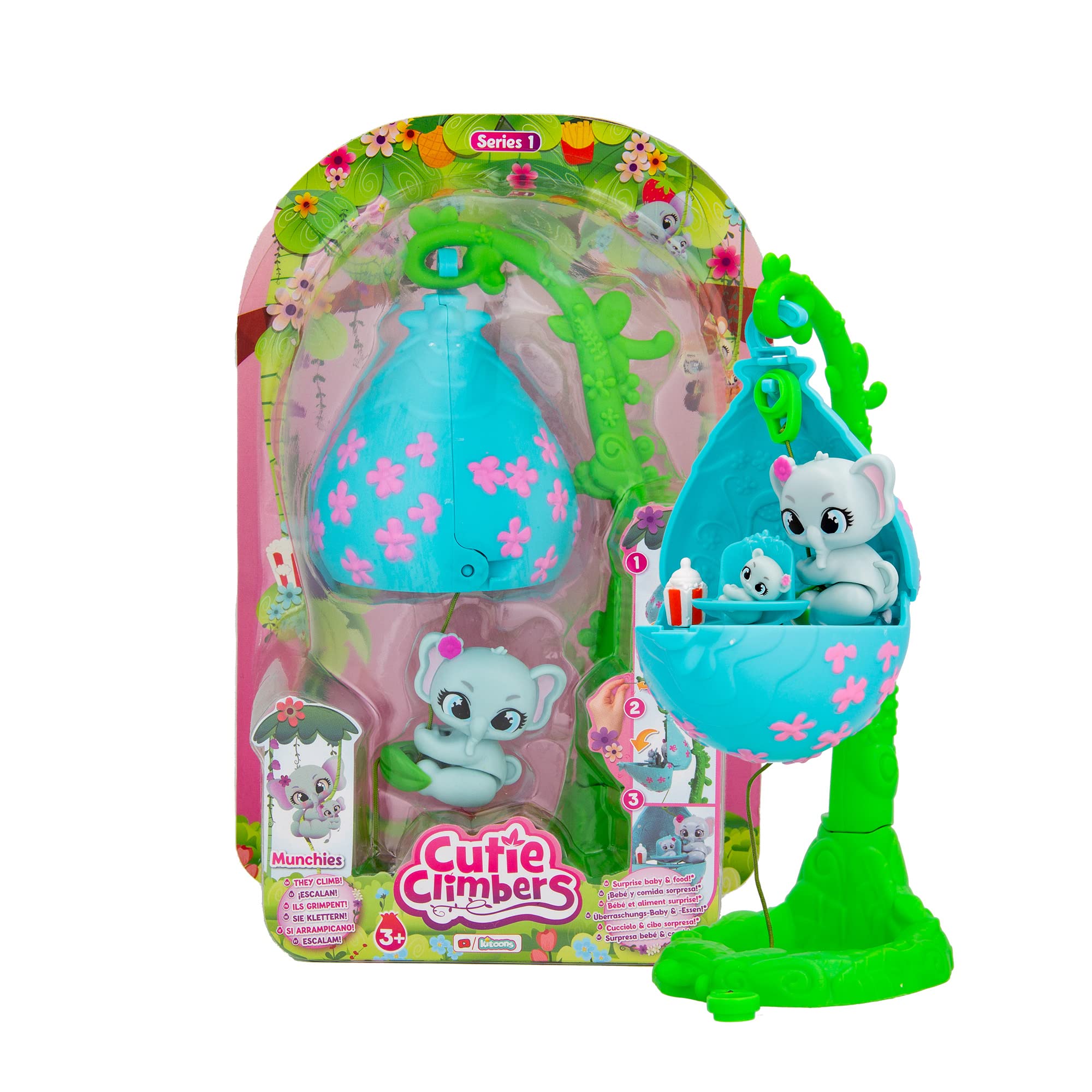 Cutie Climbers Fruitties family pack casetta fiore Dara