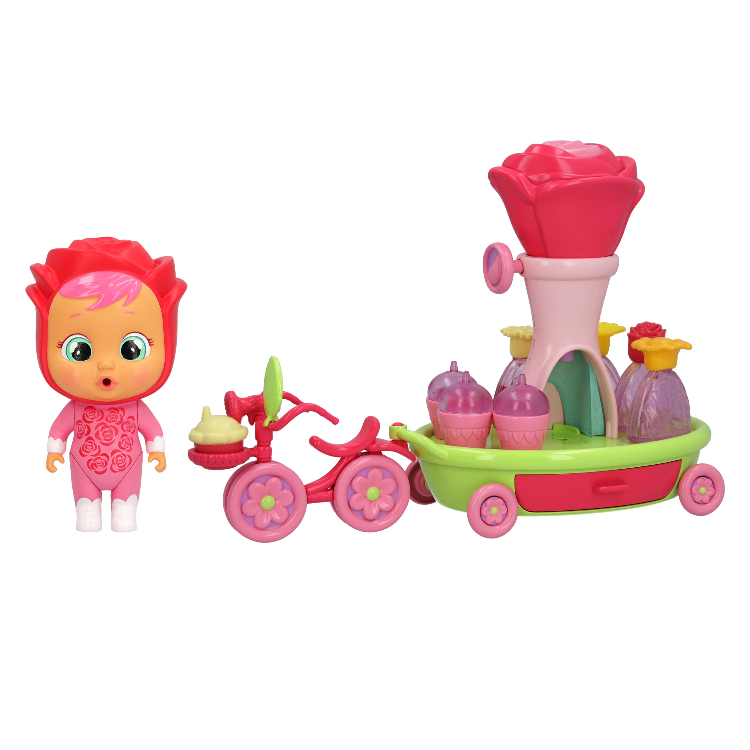 IMC Toys Cry Babies Magic Tears Rose bici profumi 17 accessori
