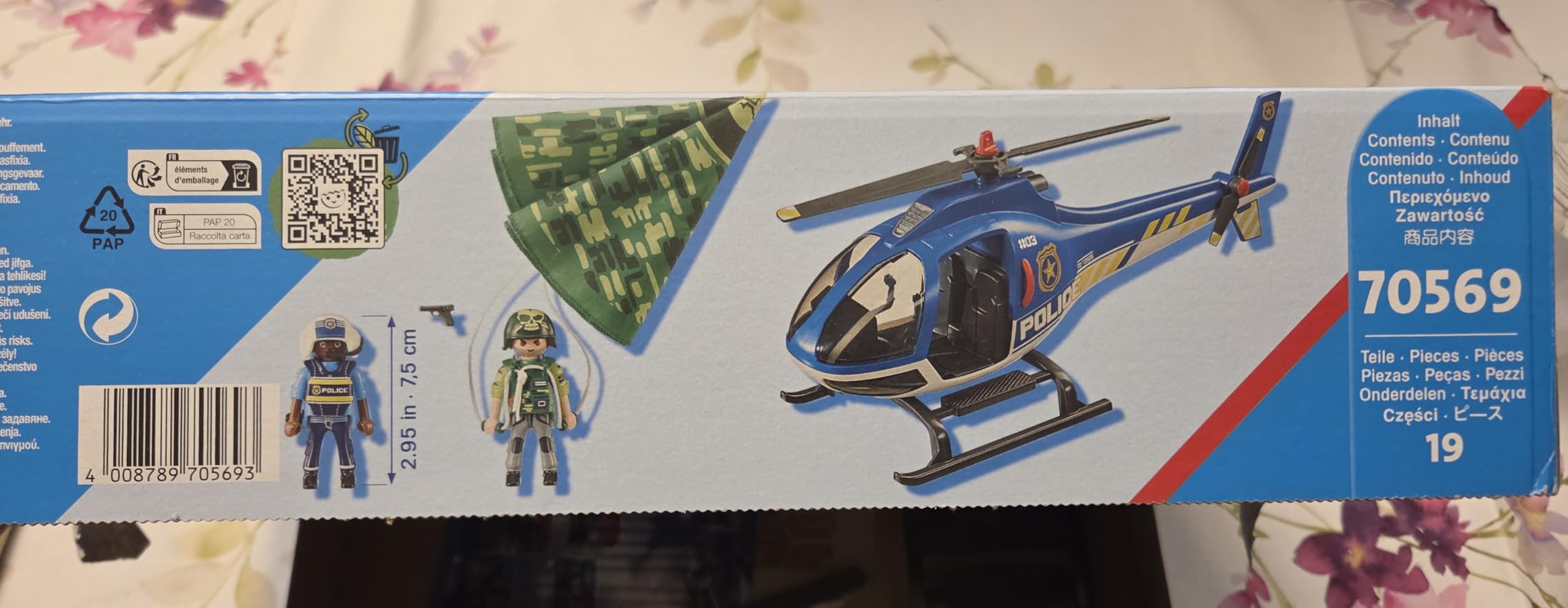 PLAYMOBIL City Action 70572 quad polizia con ladro 32 pezzi