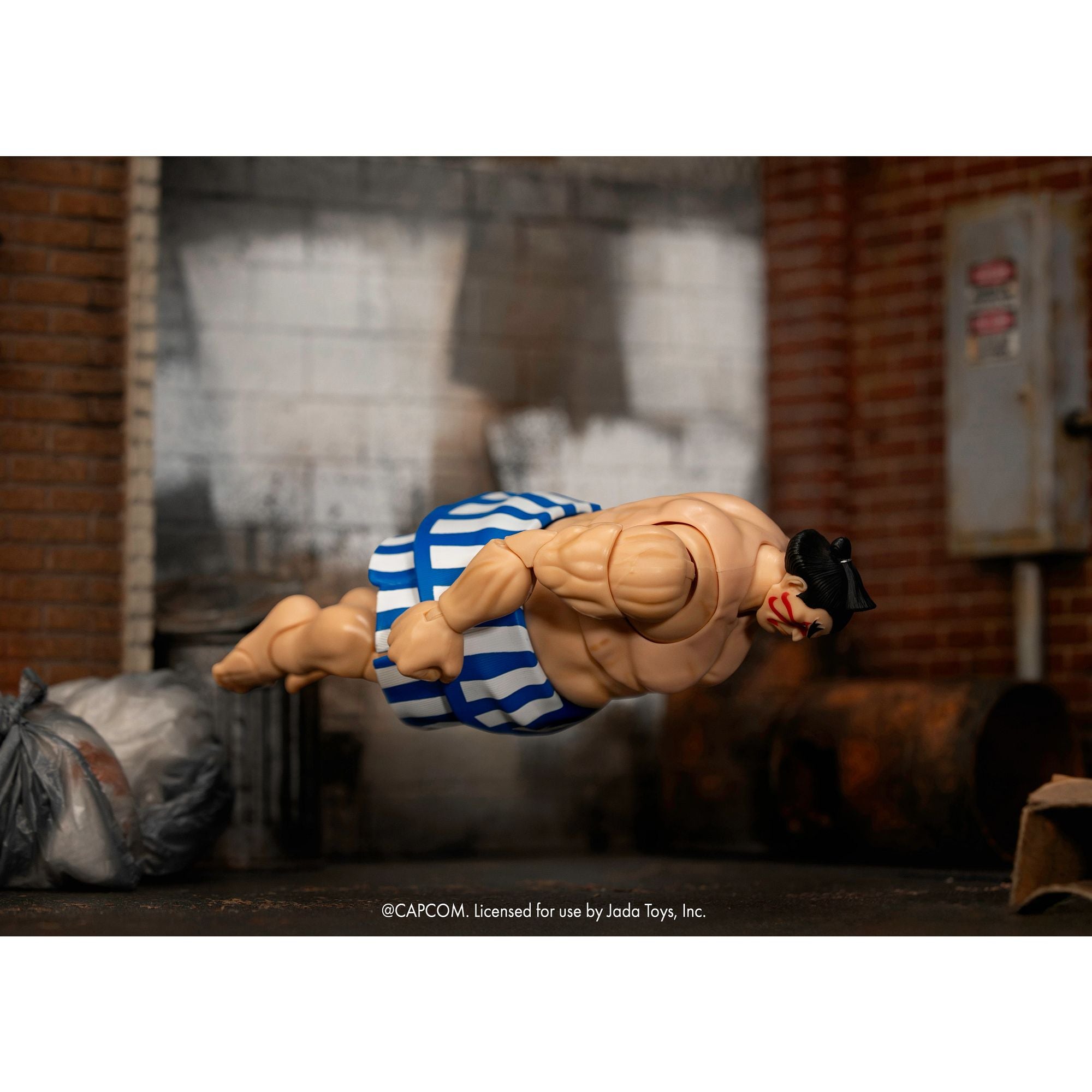 Jada Toys Street Fighter DLX E. Honda action figure 1/12