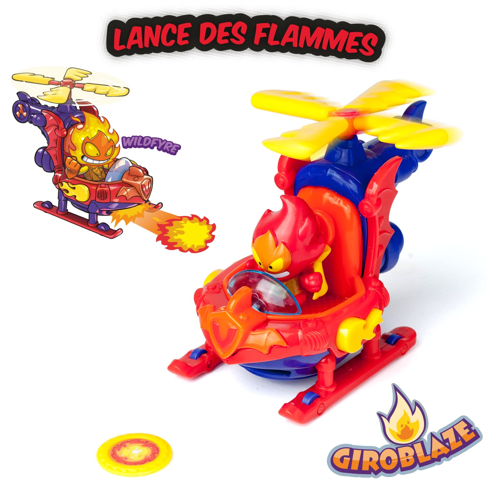 Superthings Serie 5 Mission Fire Strike Elicottero e Camion