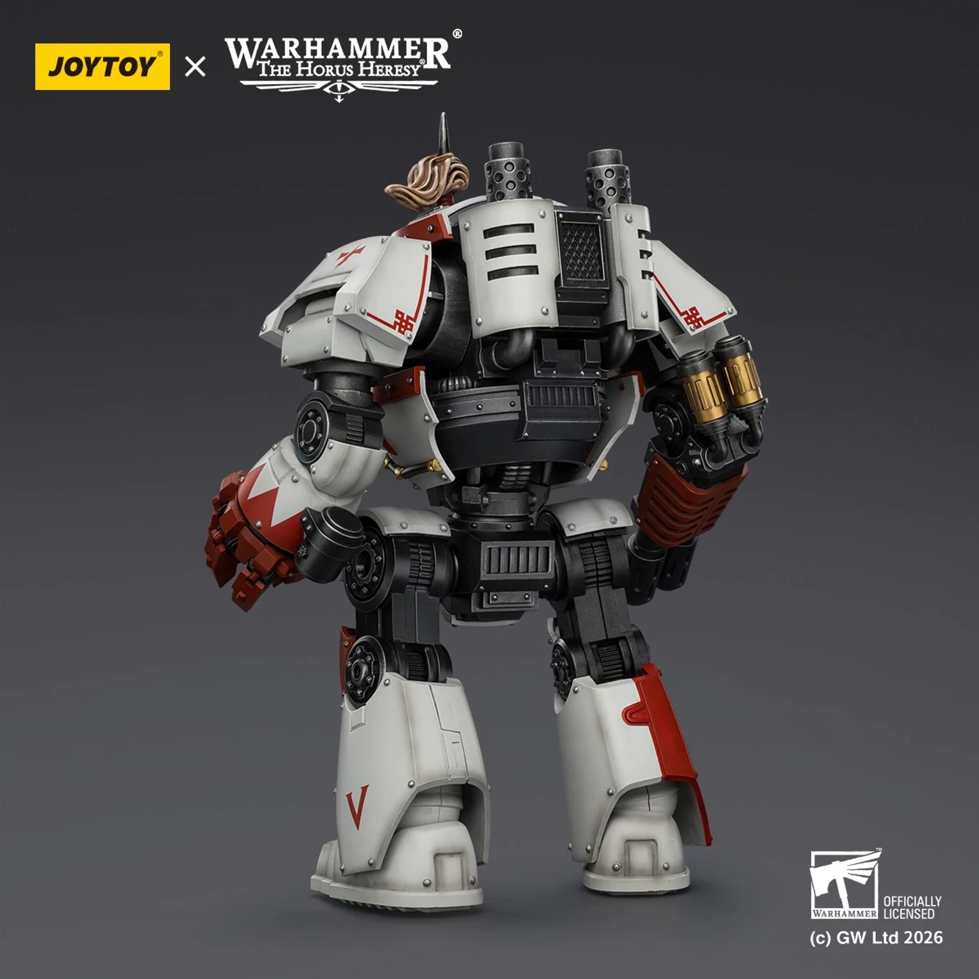 JoyToy White Scars Dreadnought Contemptor action figure 26cm