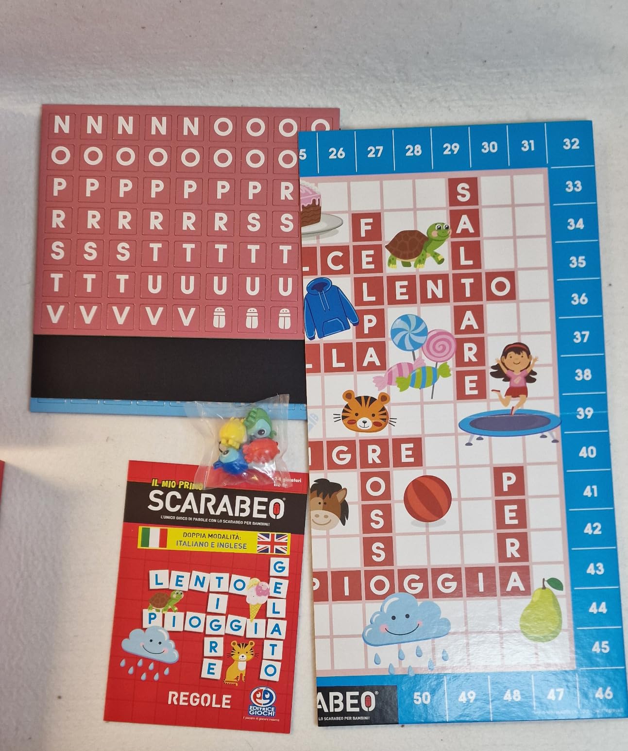 Spin Master Kids Games Il Mio Primo Scarabeo gioco italiano-inglese