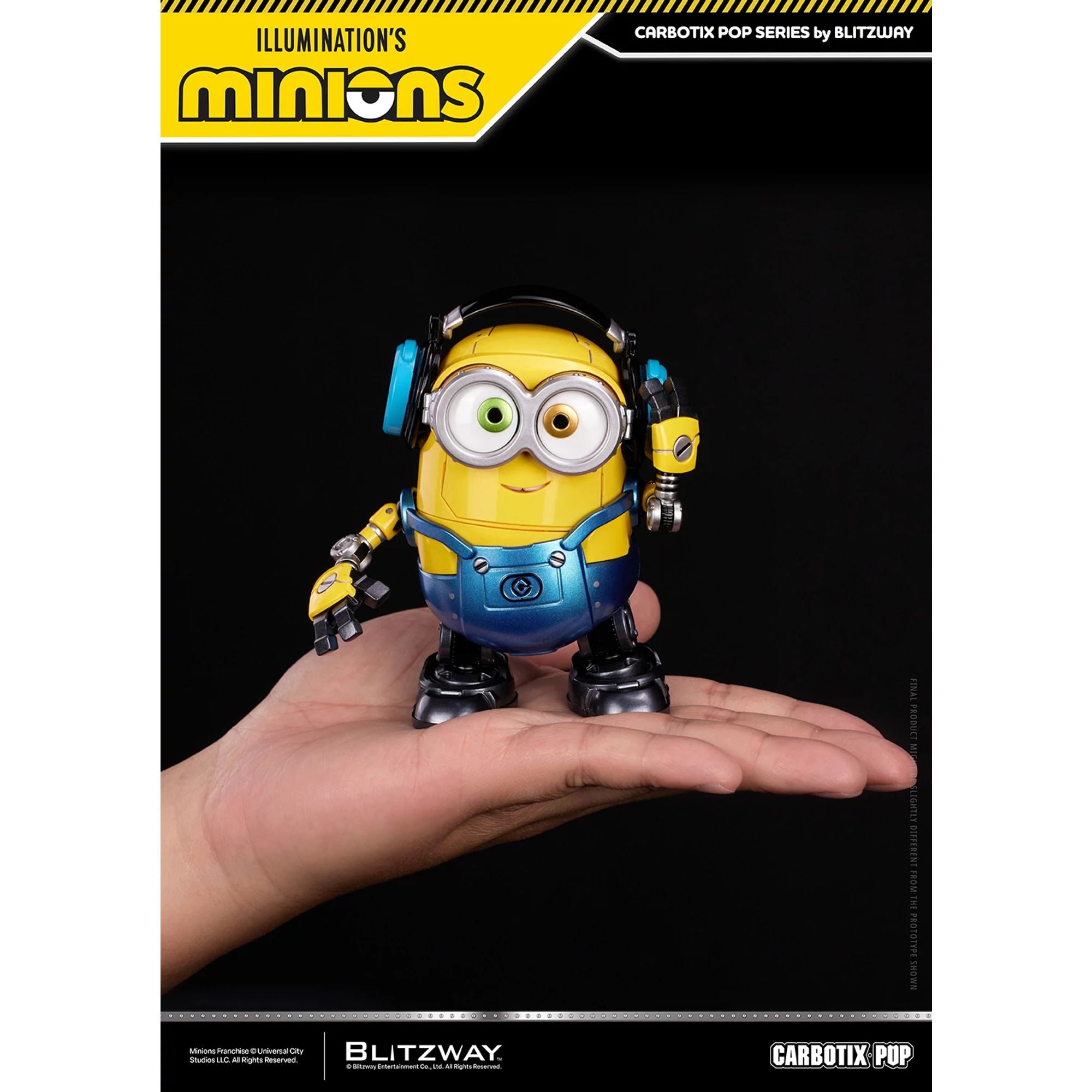 Blitzway Carbotix Pop Minions DX action figure set deluxe