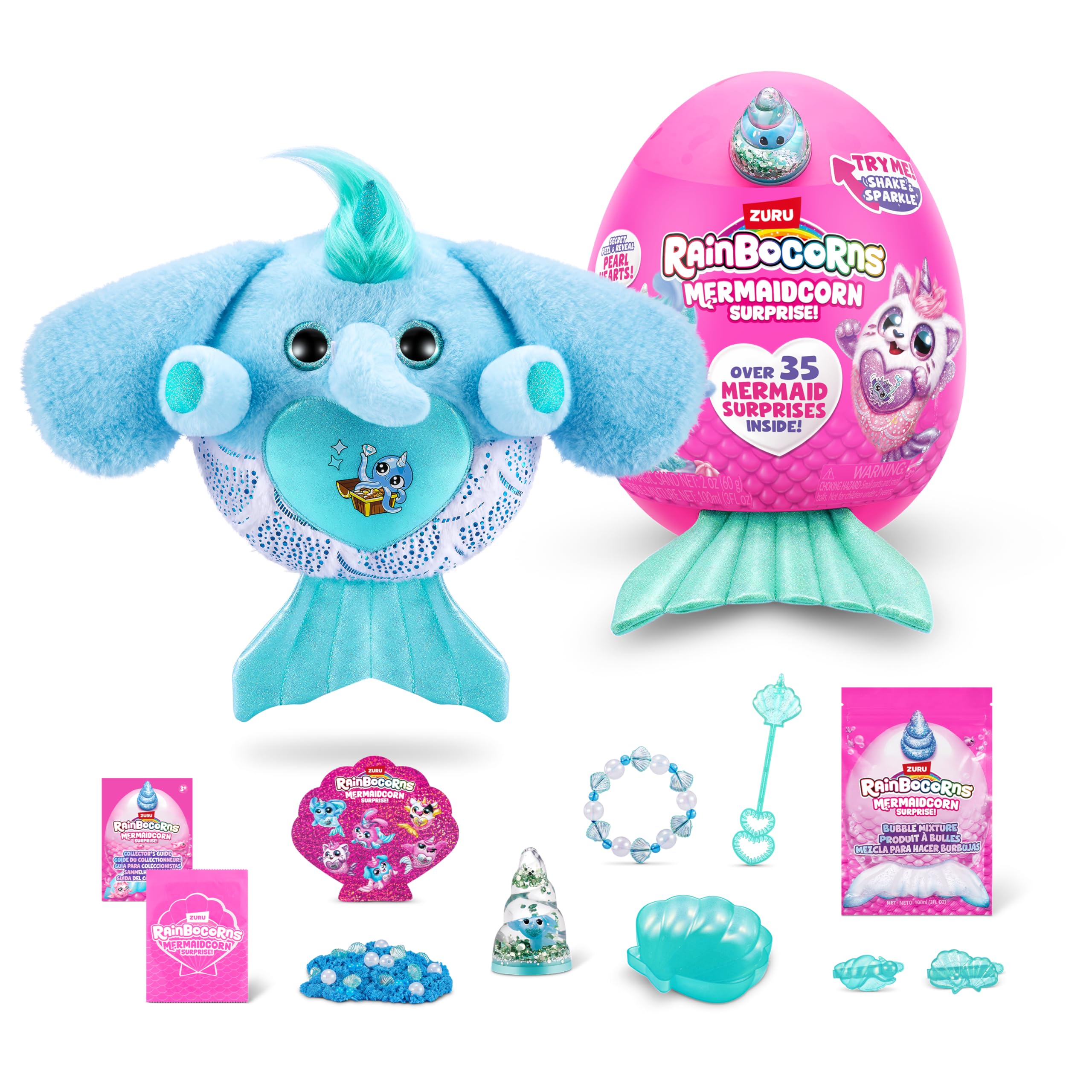 Rainbocorns Mermaidcorn Serie 7 peluche Elefante sorpresa