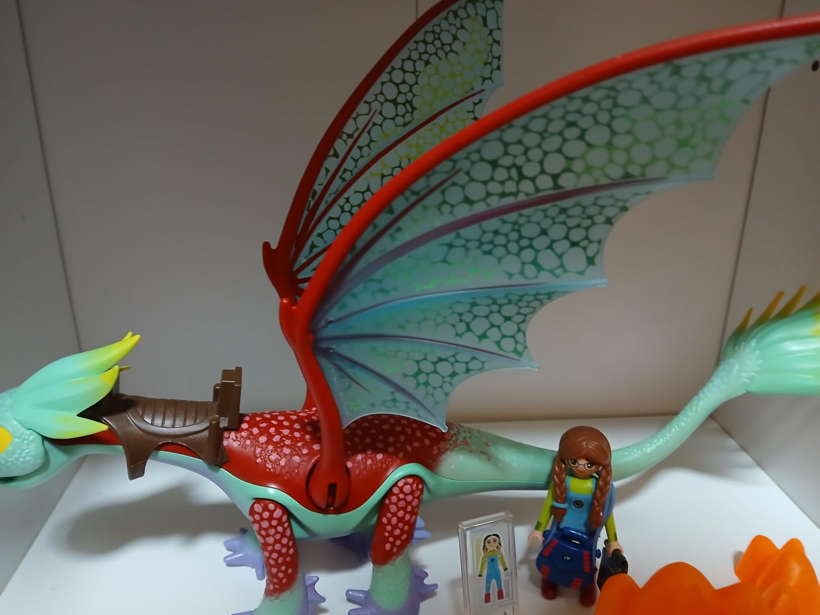 Playmobil 71082 Plowhorn D’Angelo drago 17 pezzi