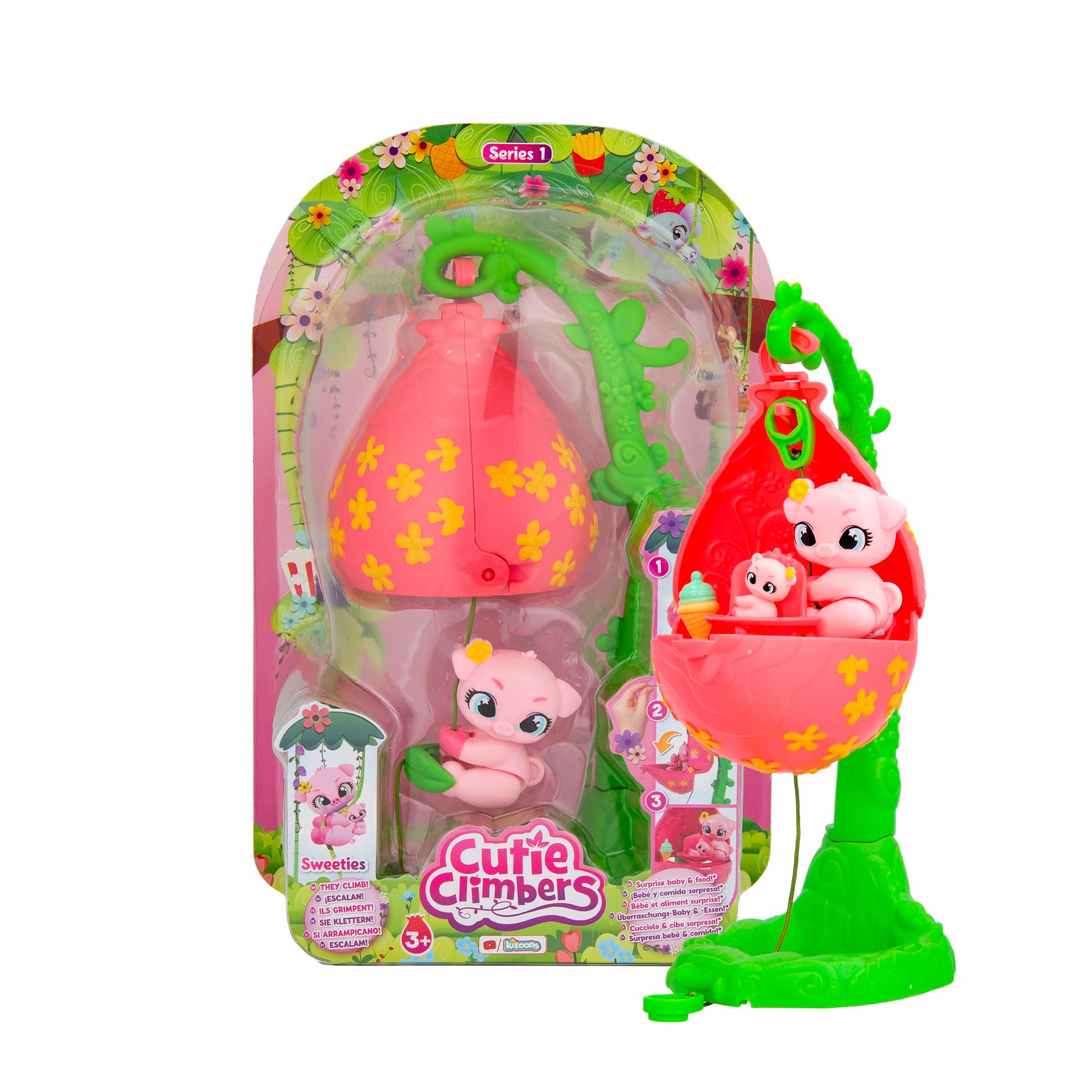 Cutie Climbers Fruitties family pack casetta fiore Dara