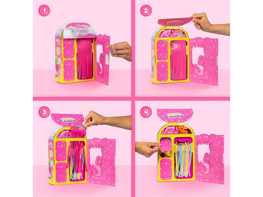 Bubiloons Bubigirls Susie bambola gonfia palloncini 12 accessori