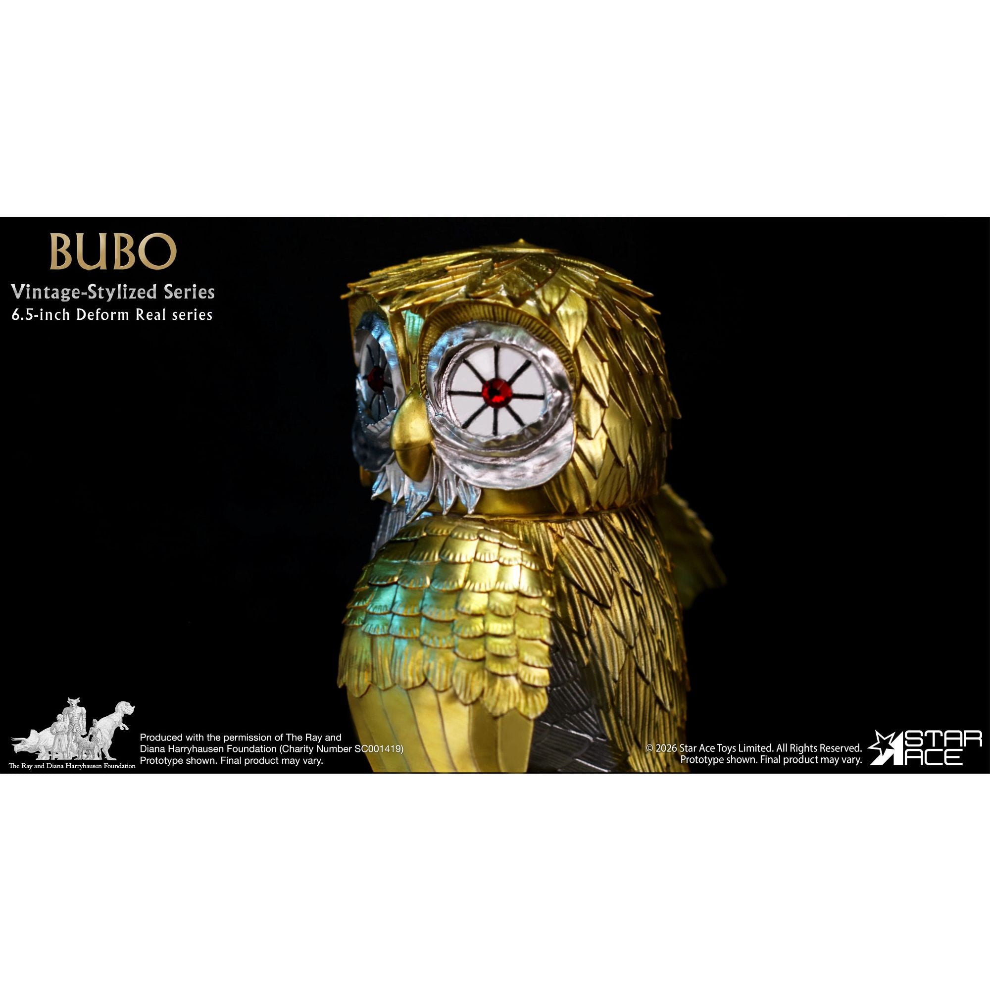 Star Ace DefoStyle Bubo figure in vinile Scontro tra Titani 16,5 cm