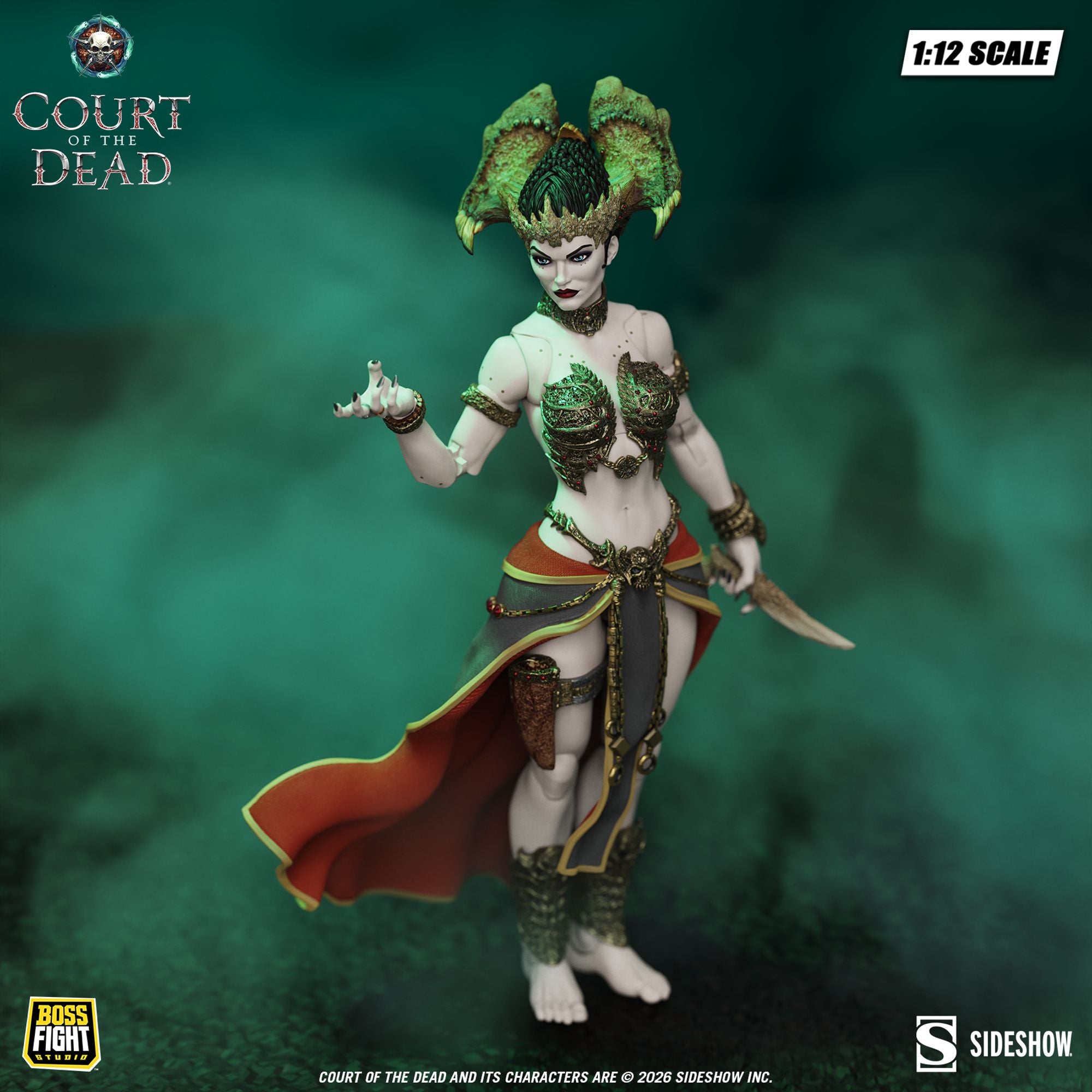 Boss Fight Court of the Dead Gethsemoni action figure Queen