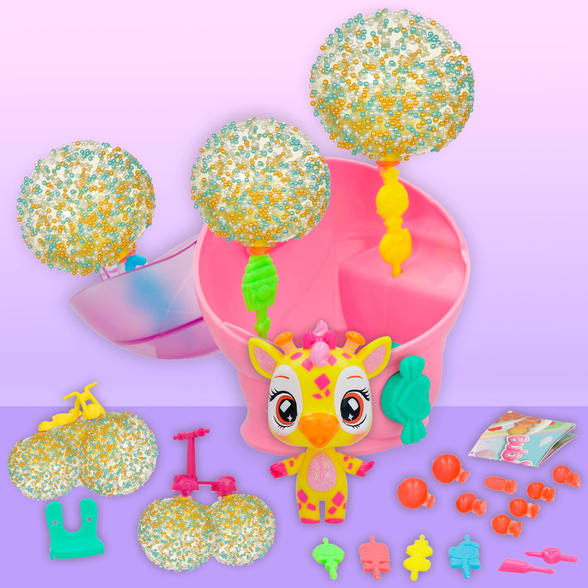 Imc Toys Bubiloons bambola animaletto capsula sorpresa