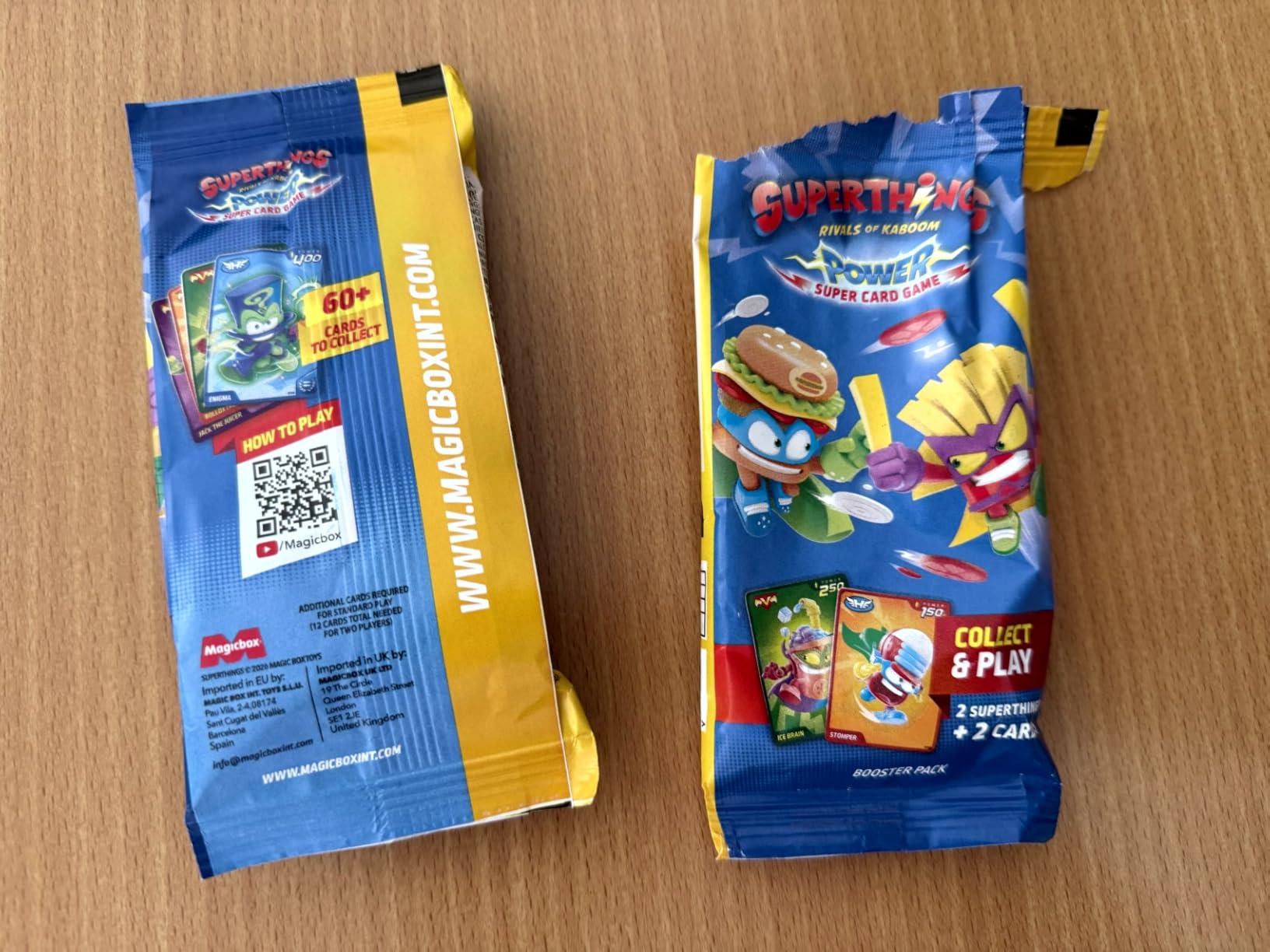 Superthings Power Super Card Game carte 20 buste two pack